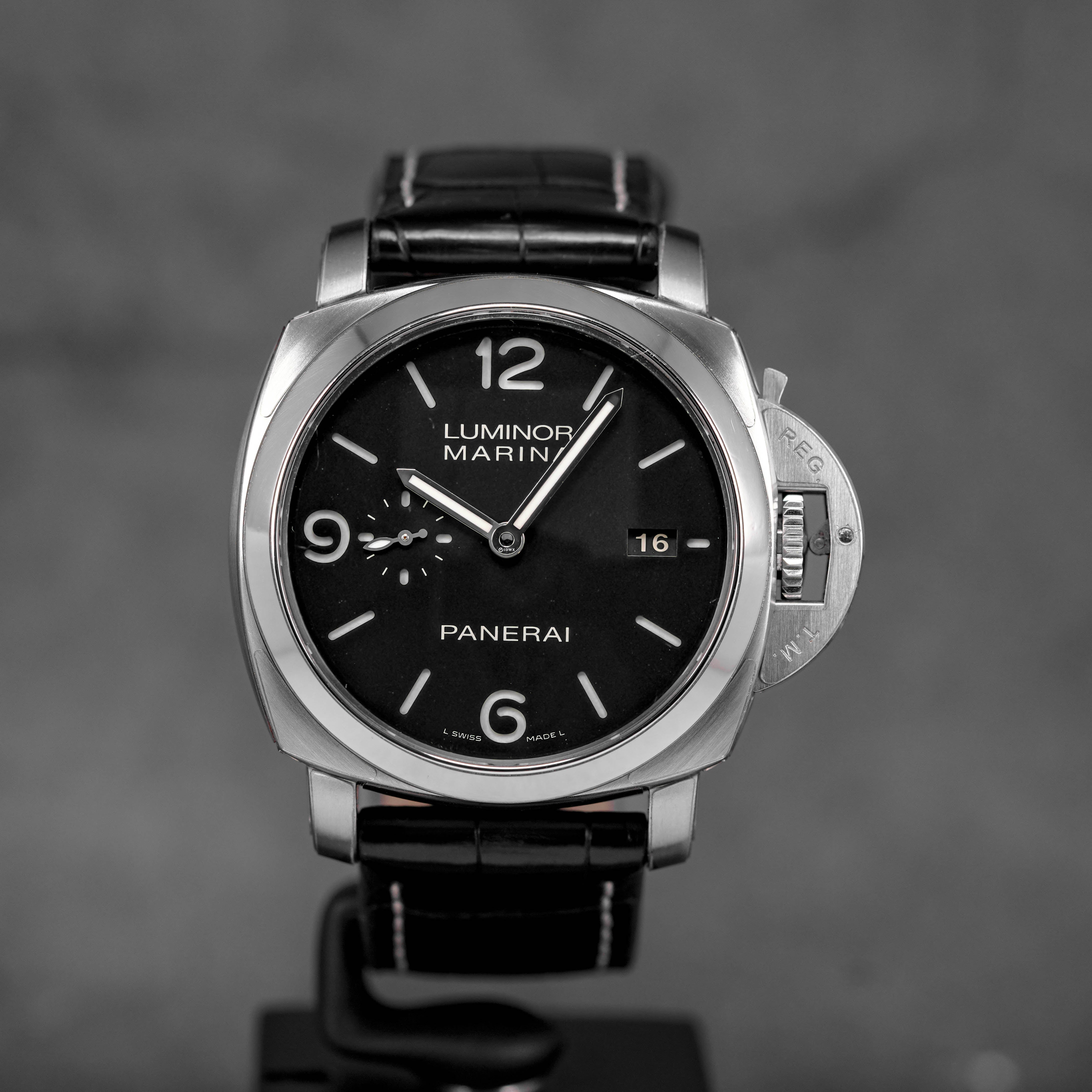 LUMINOR MARINA 3 DAYS 44MM BLACK DIAL PAM 312 (UNDATED)
