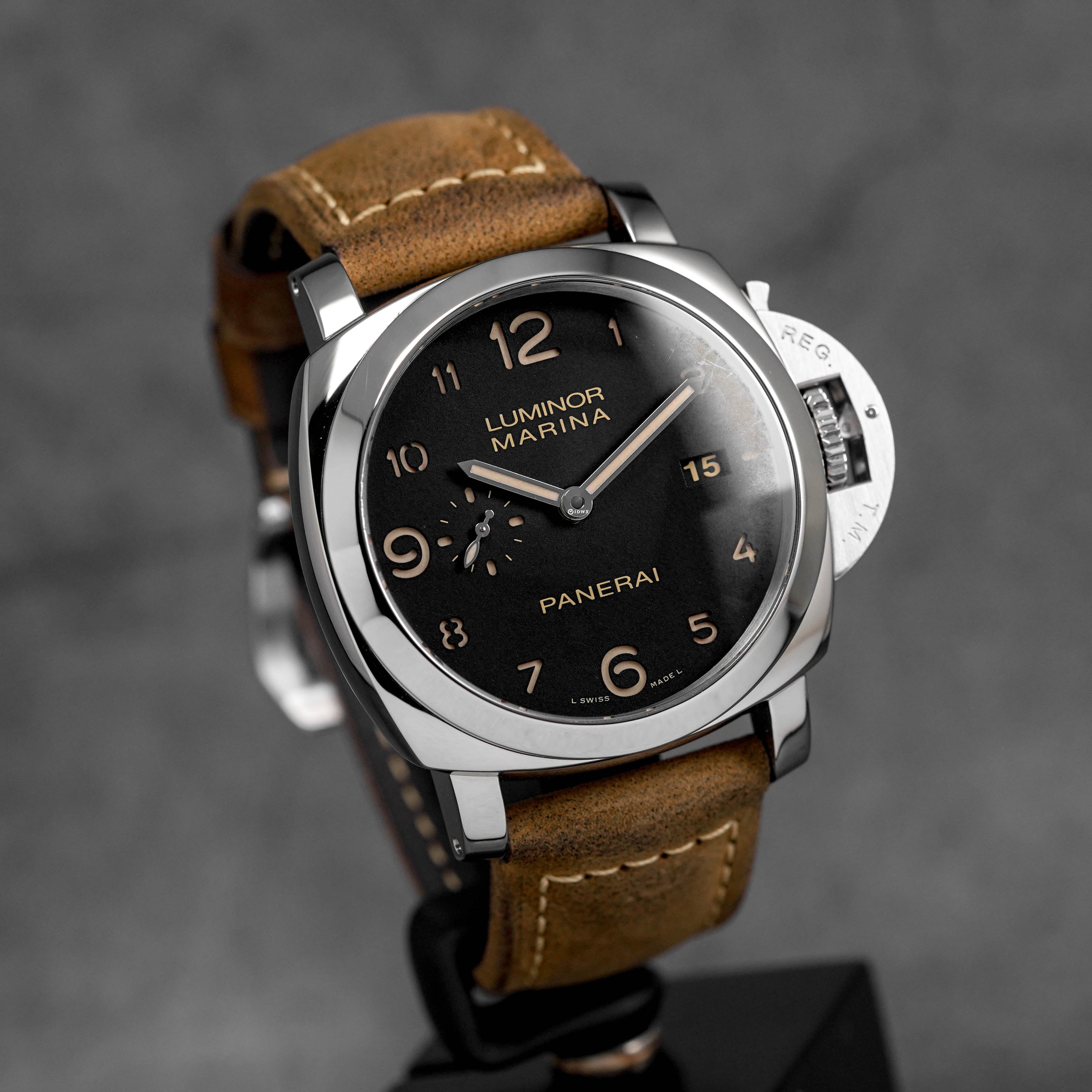 LUMINOR MARINA 1950 3 DAYS 44MM BLACK DIAL PAM 359 (WATCH ONLY)