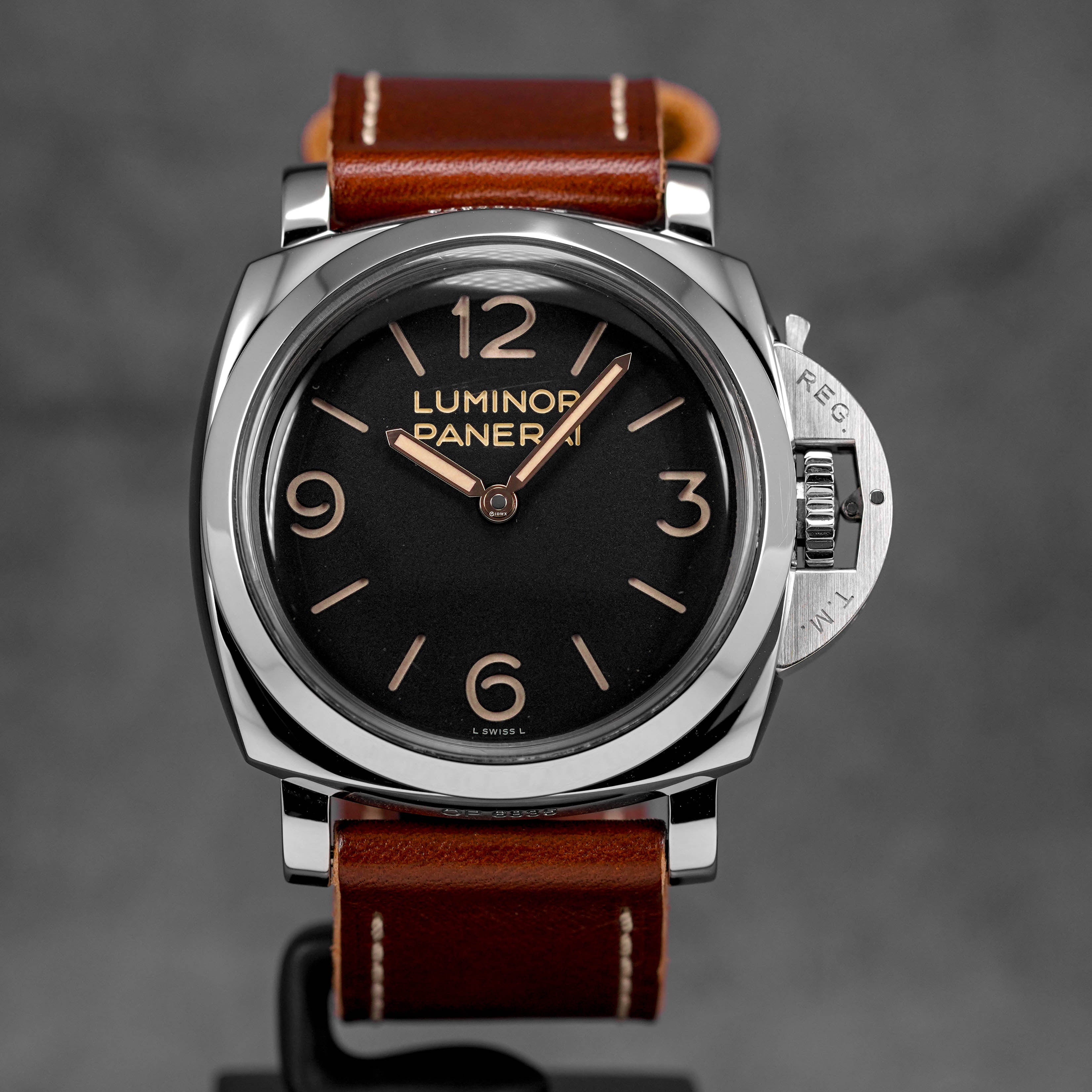 LUMINOR 1950 3 DAYS 47MM BLACK DIAL PAM 372 (2012)