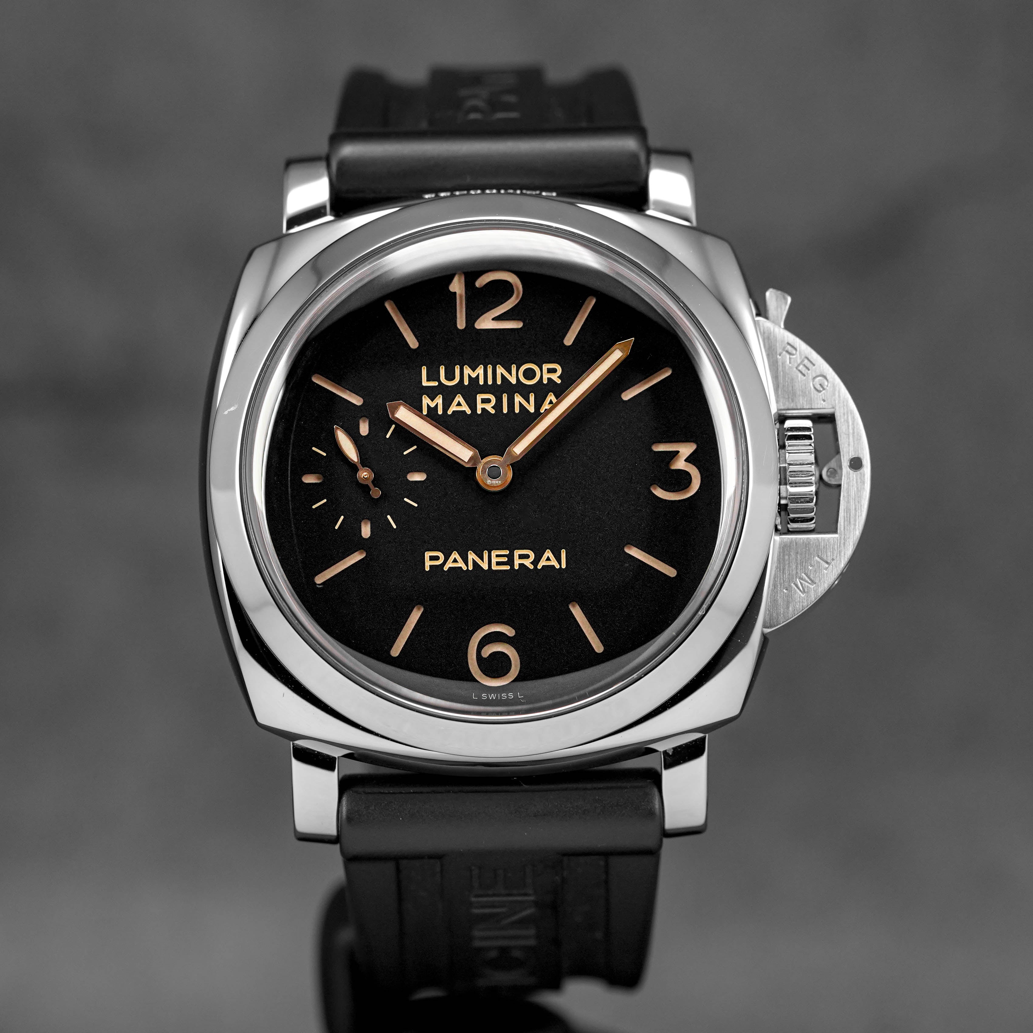LUMINOR MARINA 1950 3 DAYS 47MM BLACK DIAL PAM 422 (2014)