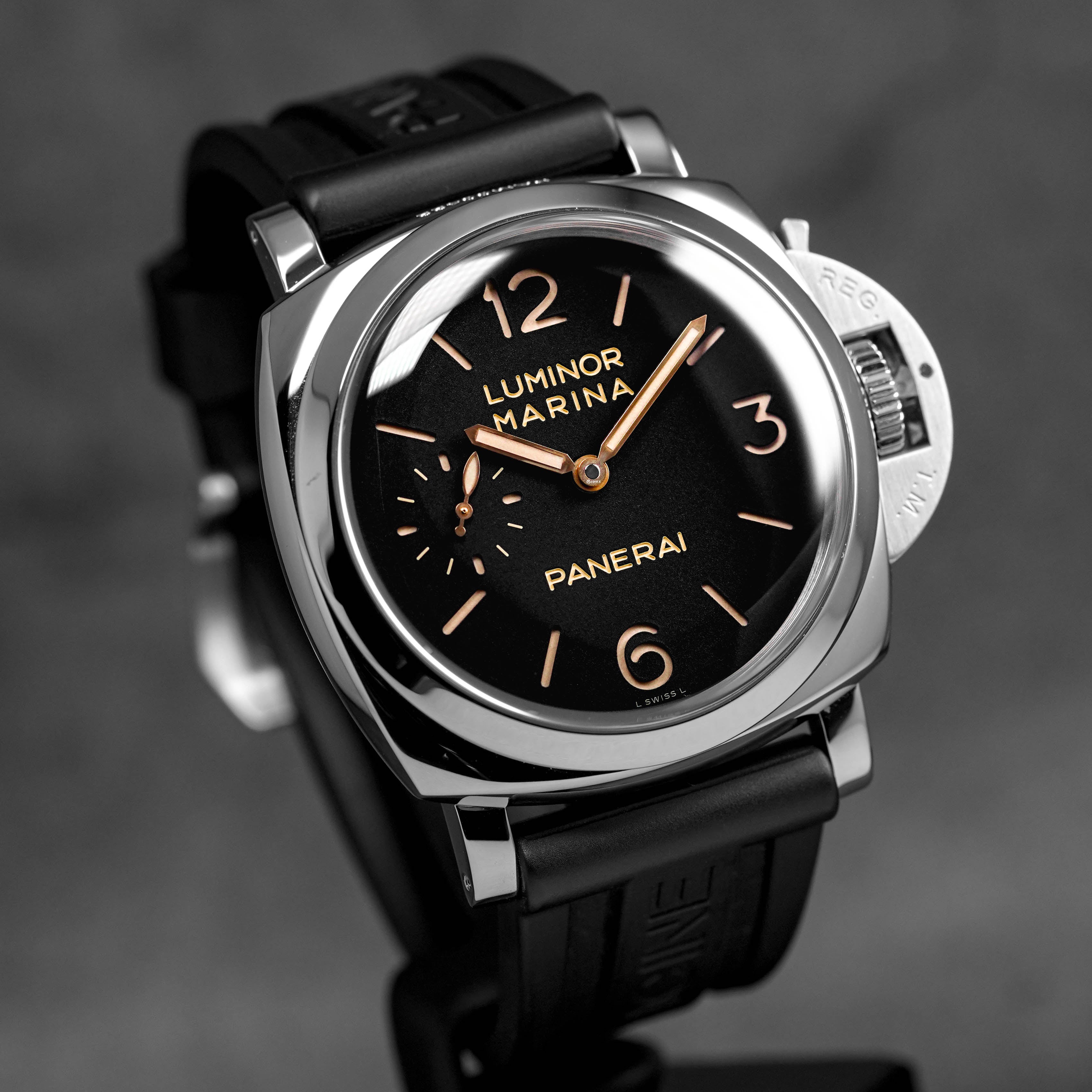 LUMINOR MARINA 1950 3 DAYS 47MM BLACK DIAL PAM 422 (2014)