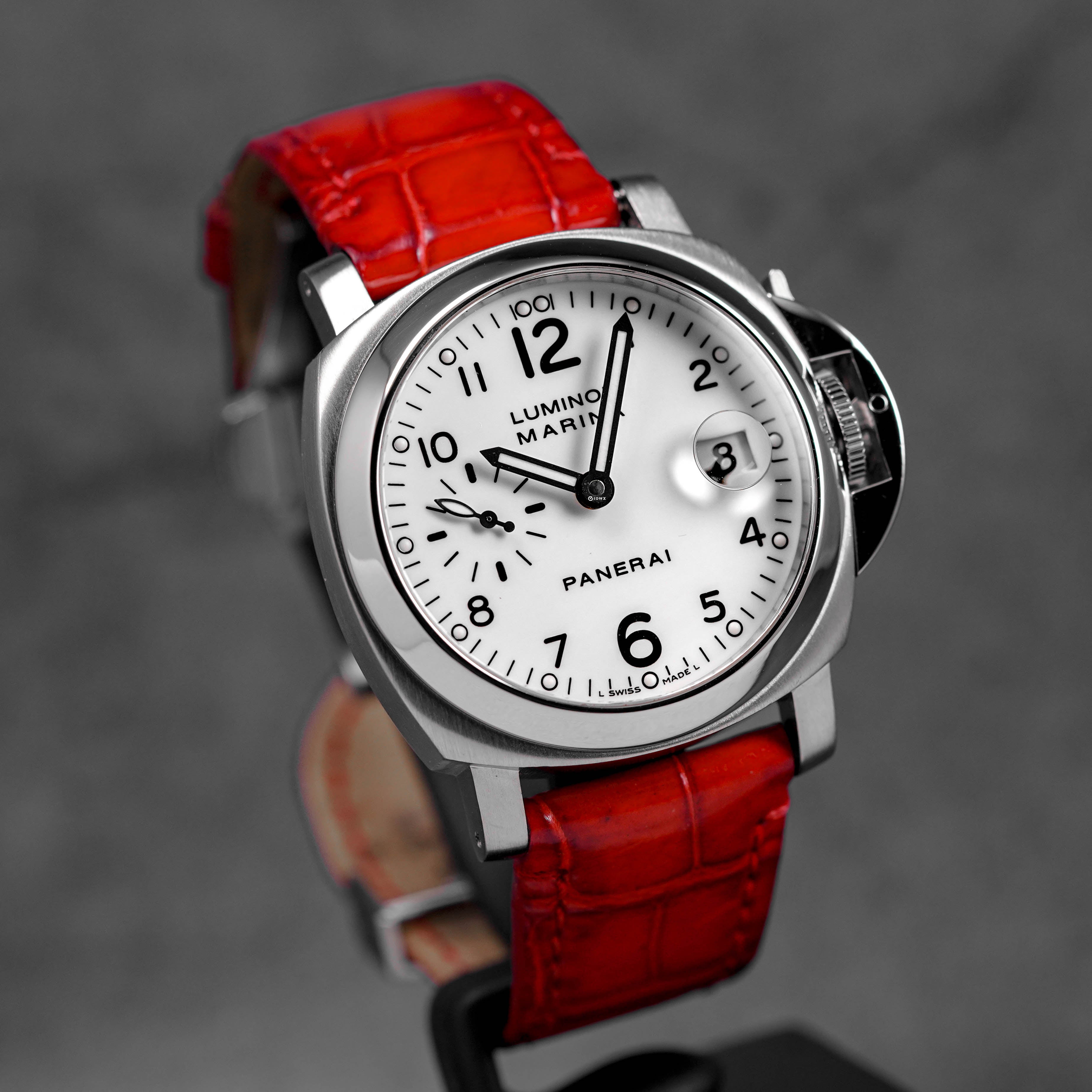 LUMINOR MARINA 40MM WHITE DIAL PAM 49 (WATCH ONLY)