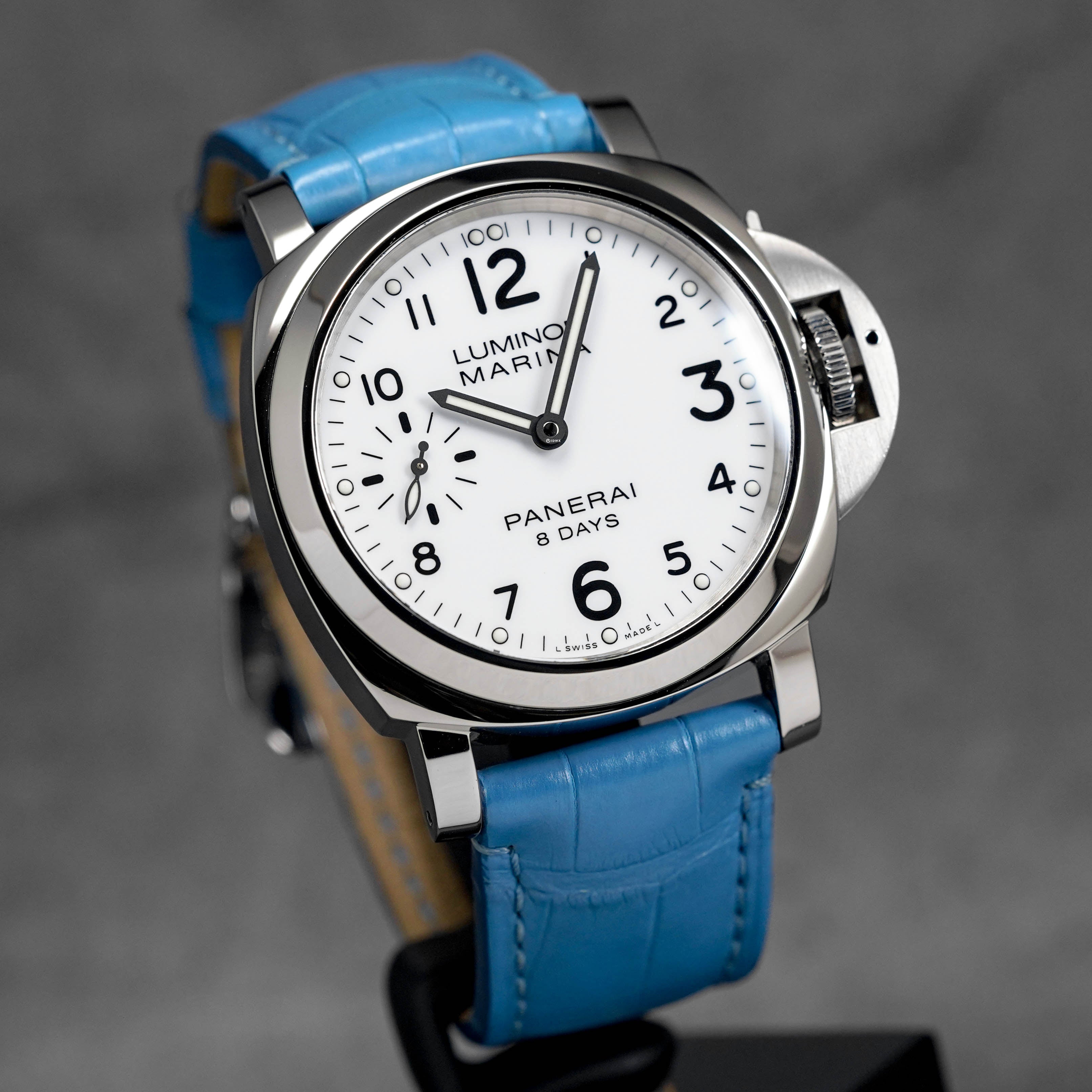 LUMINOR MARINA 8 DAYS 44MM WHITE DIAL PAM 563 (2016)