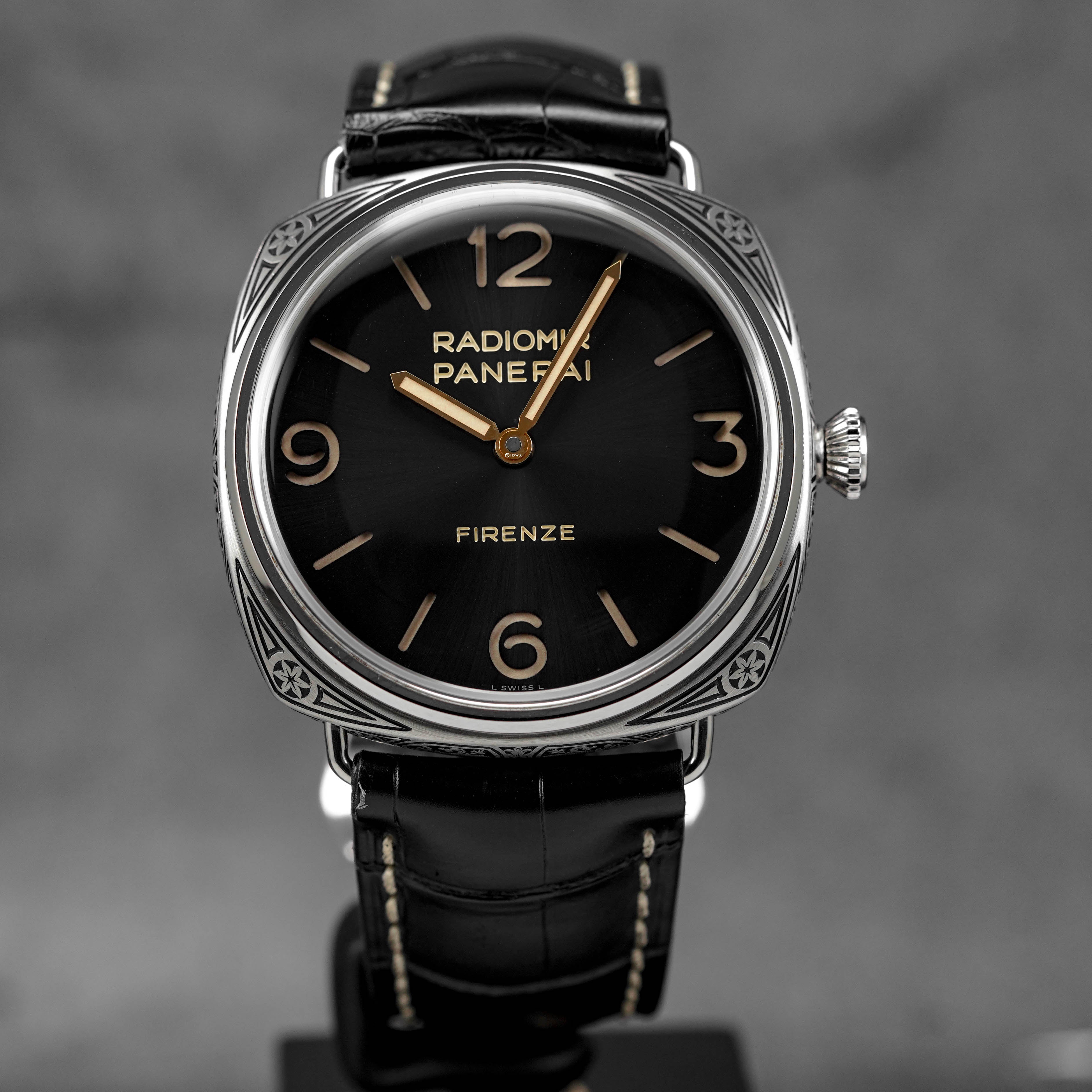 RADIOMIR FIRENZE 3 DAYS 47MM BLACK DIAL PAM 604 LIMITED EDITION (2016)