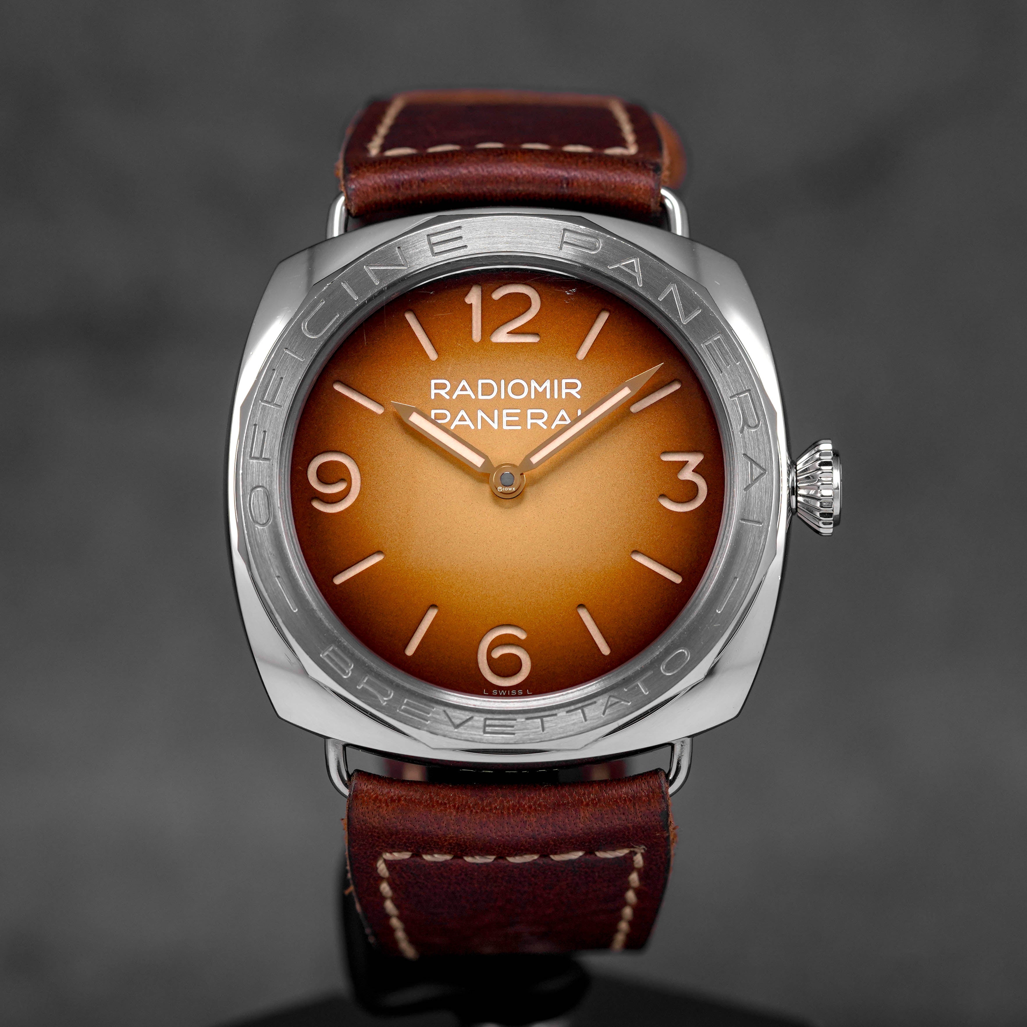 RADIOMIR 3 DAYS 47MM BROWN DIAL PAM 687 LIMITED EDITION (2017)