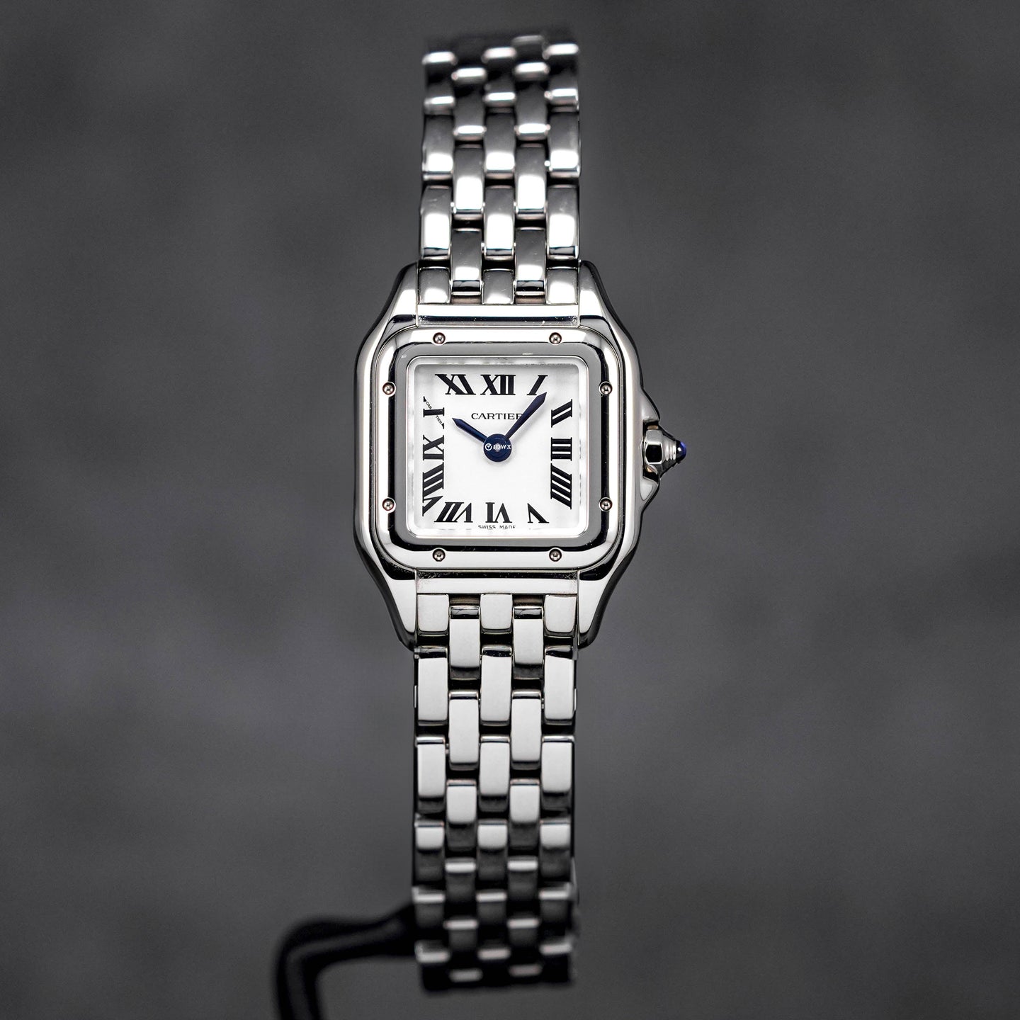 PANTHERE STEEL MINI MODEL SILVER DIAL QUARTZ (2023)