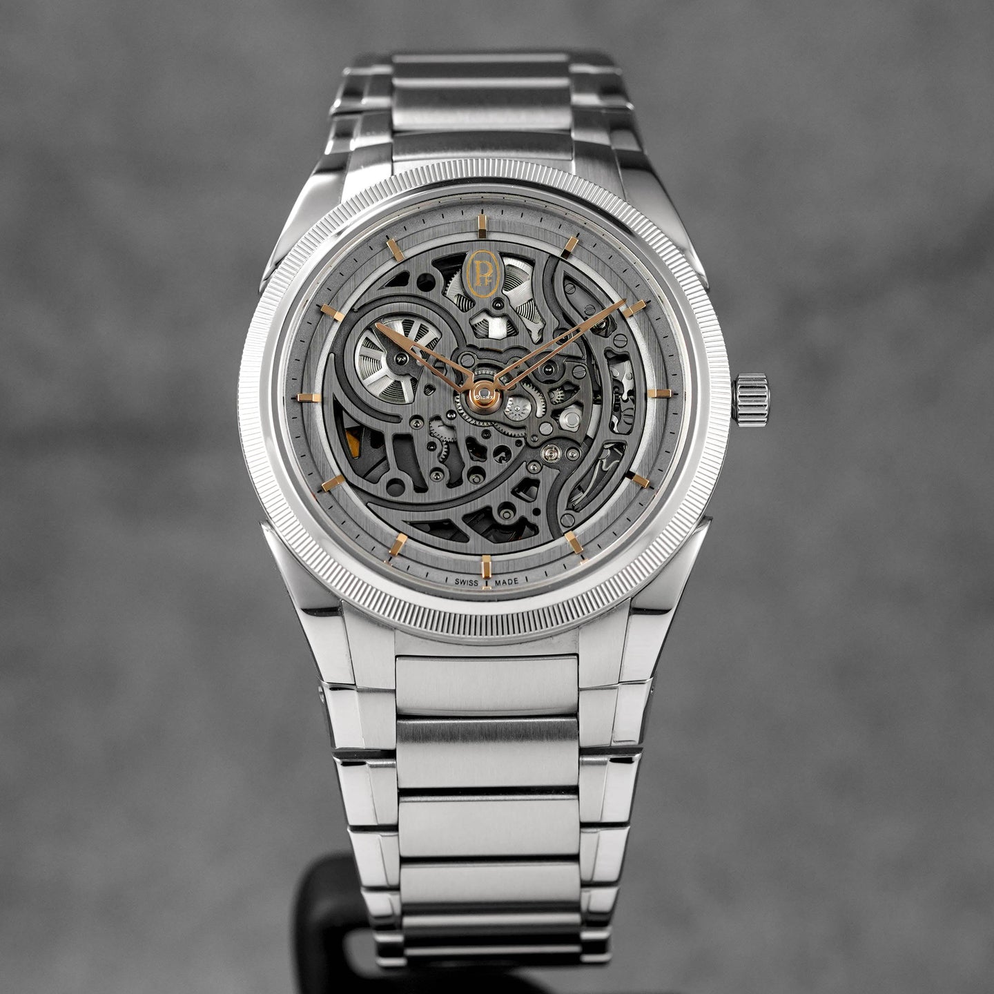 TONDA PF STEEL PLATINUM SKELETON GRAPHITE DIAL (2023)