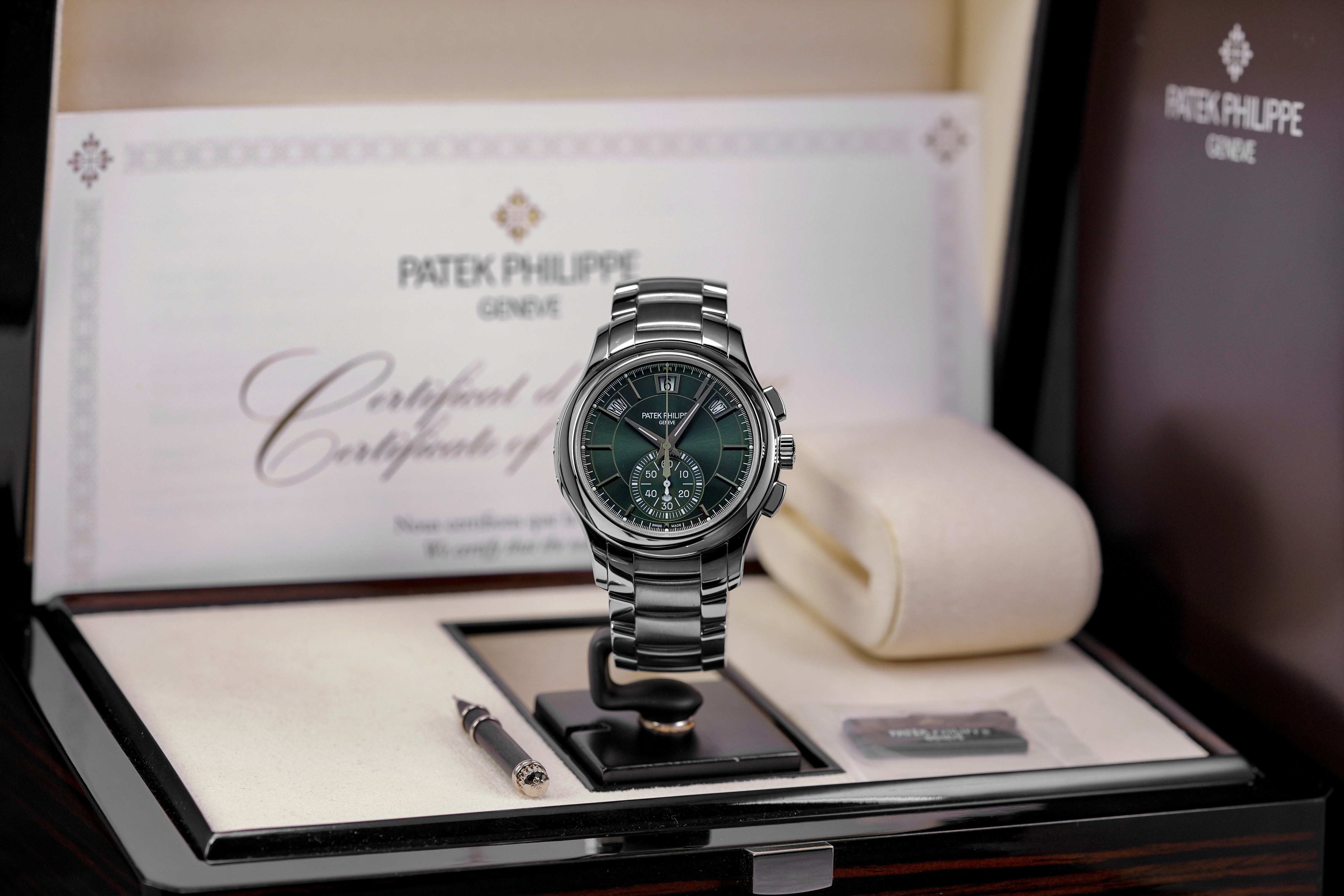 PATEK PHILIPPE COMPLICATIONS 5905/1A ANNUAL CALENDAR CHRONOGRAPH
