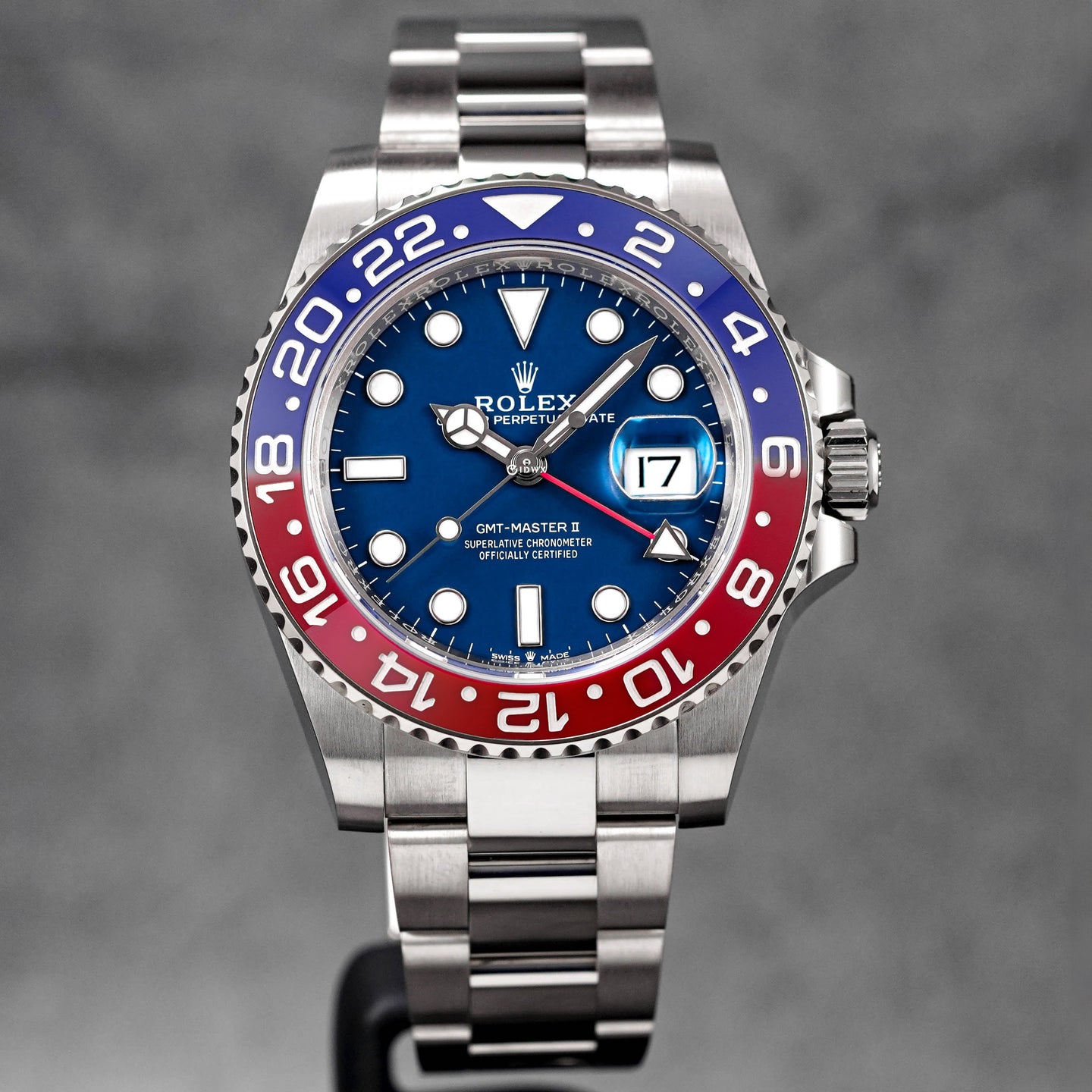 GMT MASTER-II 'PEPSI' WHITEGOLD MIDNIGHT BLUE DIAL (2022)