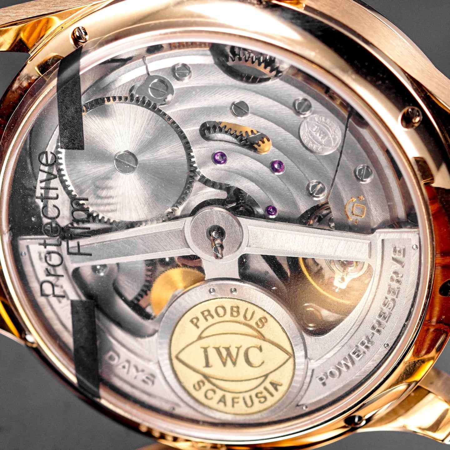 Portugieser Rosegold Black