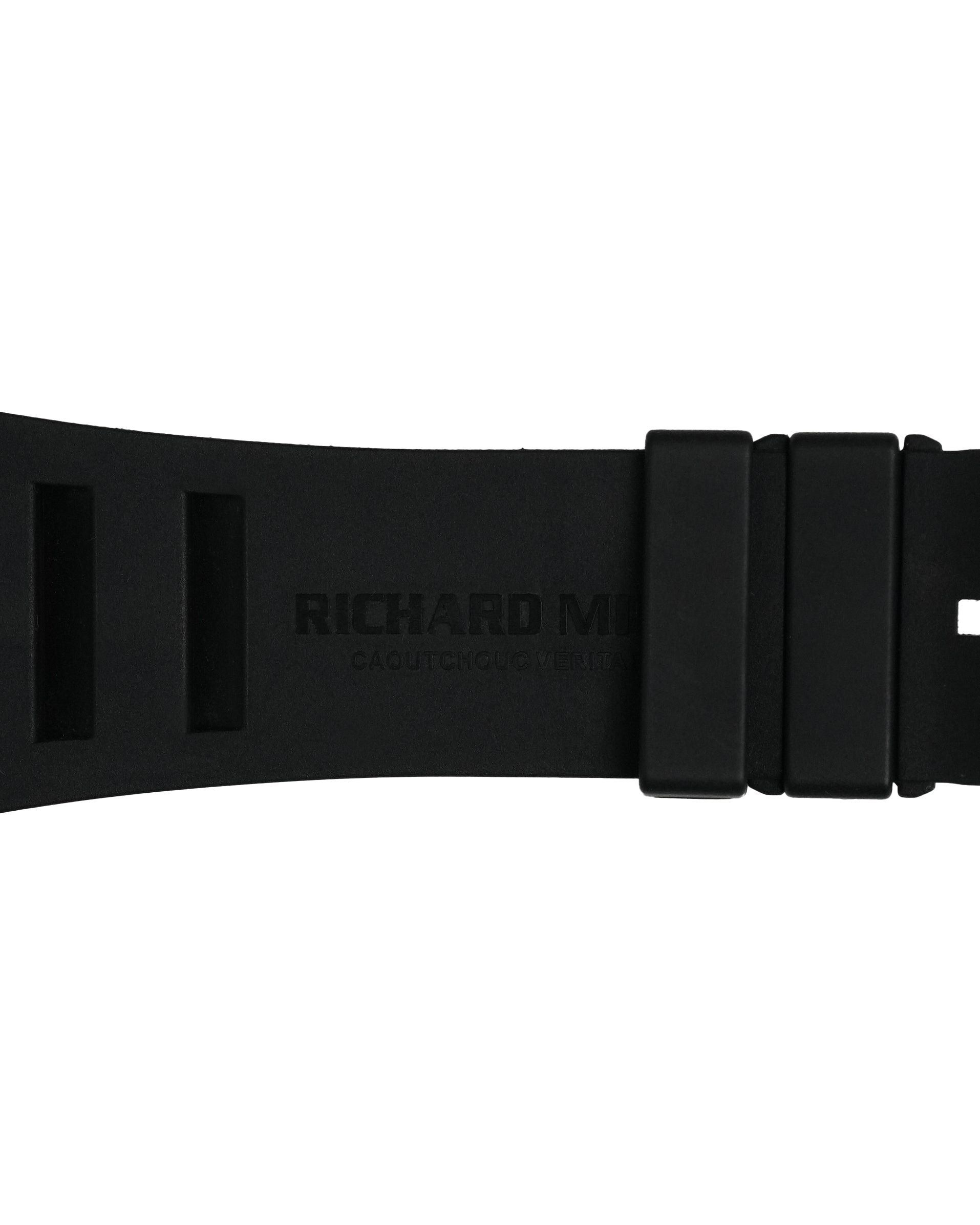 リシャールミル ラバーストラップ ベルト RM07 RUBBER STRAP BLACK M