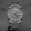 DAYDATE 40MM WHITEGOLD RHODIUM STRIPE DIAL (2017)