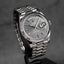 DAYDATE 40MM WHITEGOLD RHODIUM STRIPE DIAL (2017)