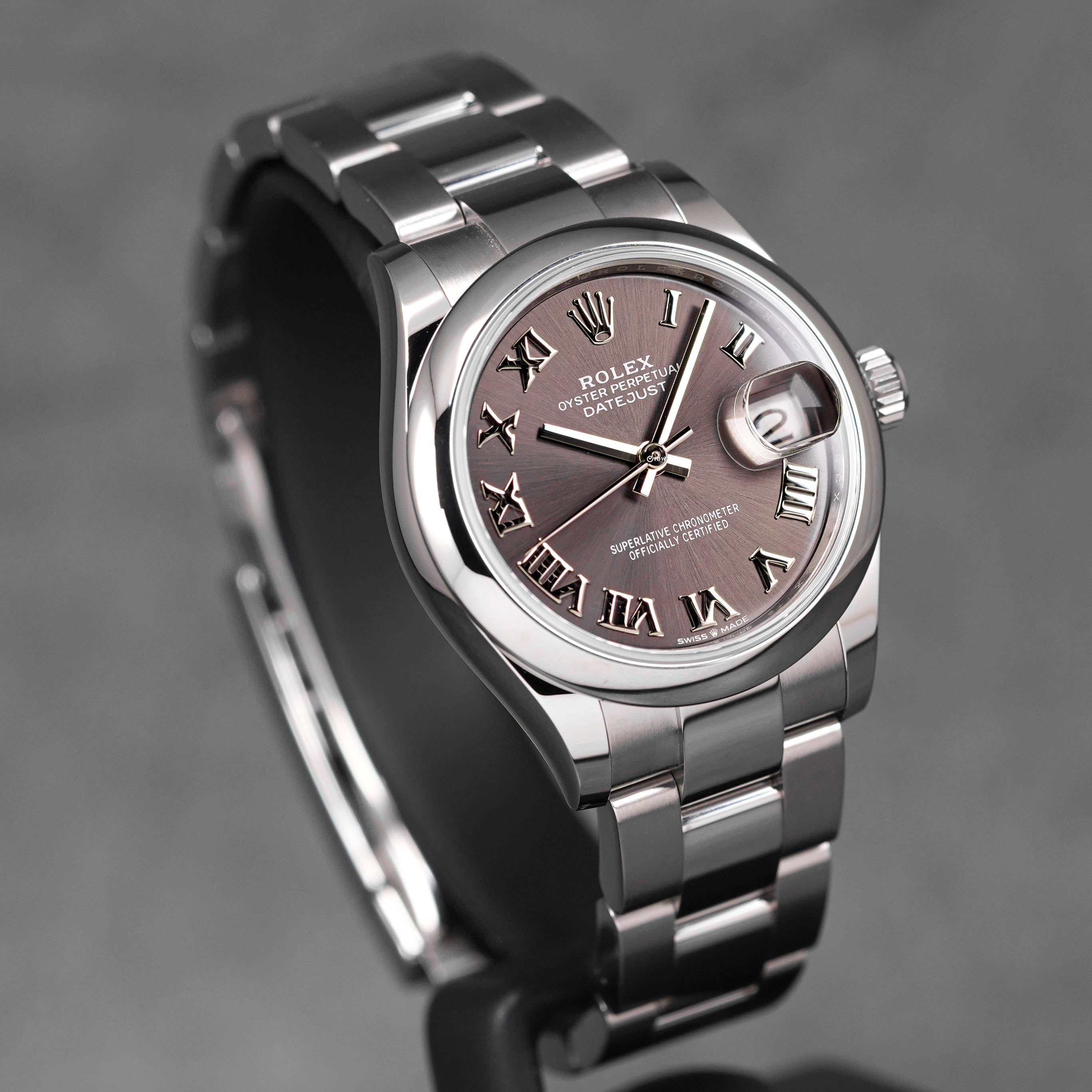 DATEJUST 31MM DARK GREY ROMAN DIAL (2021)