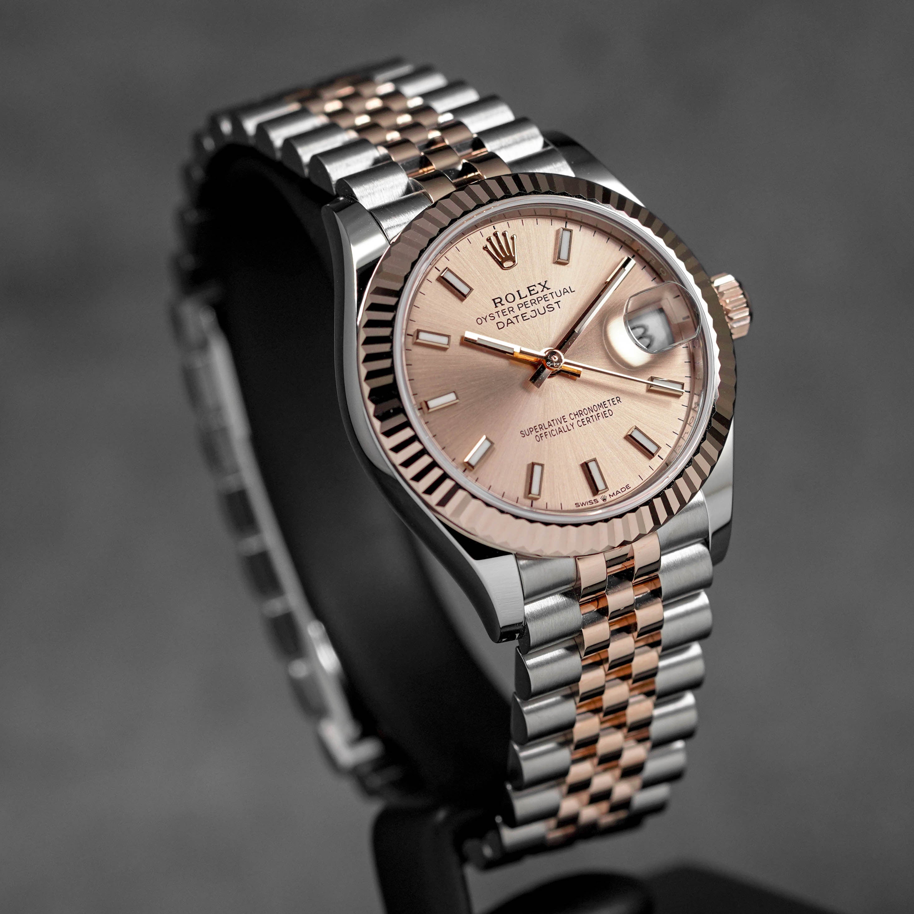 DATEJUST 31MM TWOTONE ROSEGOLD SALMON DIAL (2025)