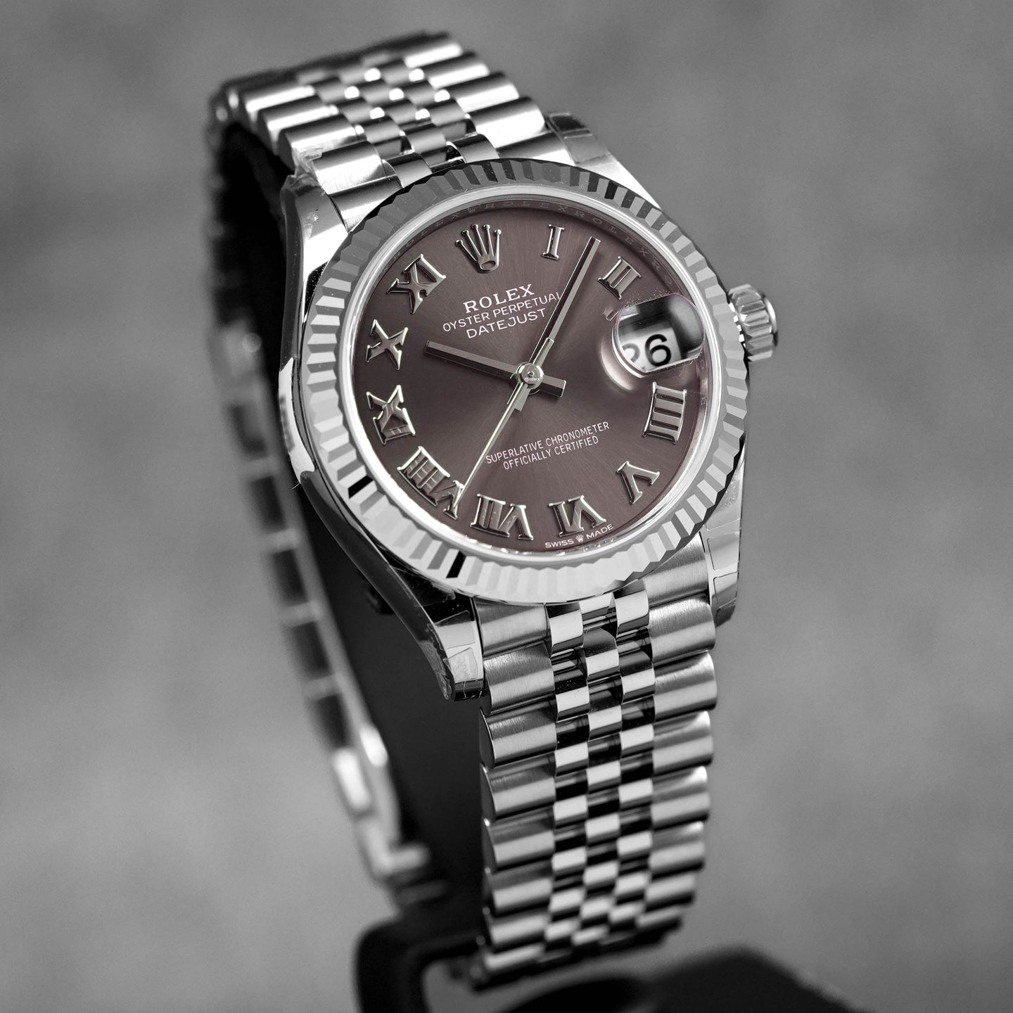 DATEJUST 31MM DARK GREY ROMAN DIAL (2021)