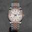 DATEJUST 36MM TWOTONE ROSEGOLD PINK COMPUTERIZED DIAMOND DIAL (2017)