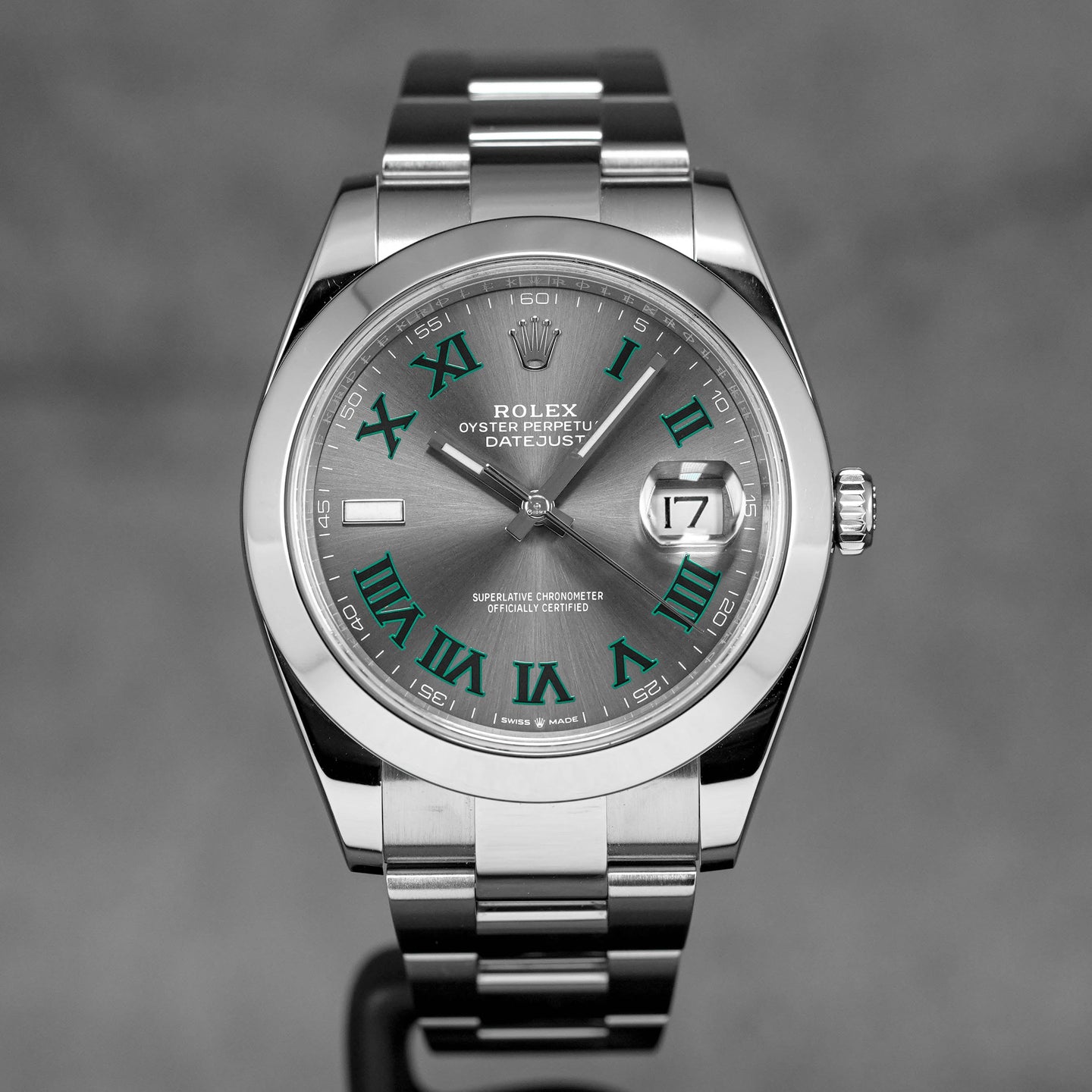 DATEJUST 41MM WIMBLEDON DIAL (2021)