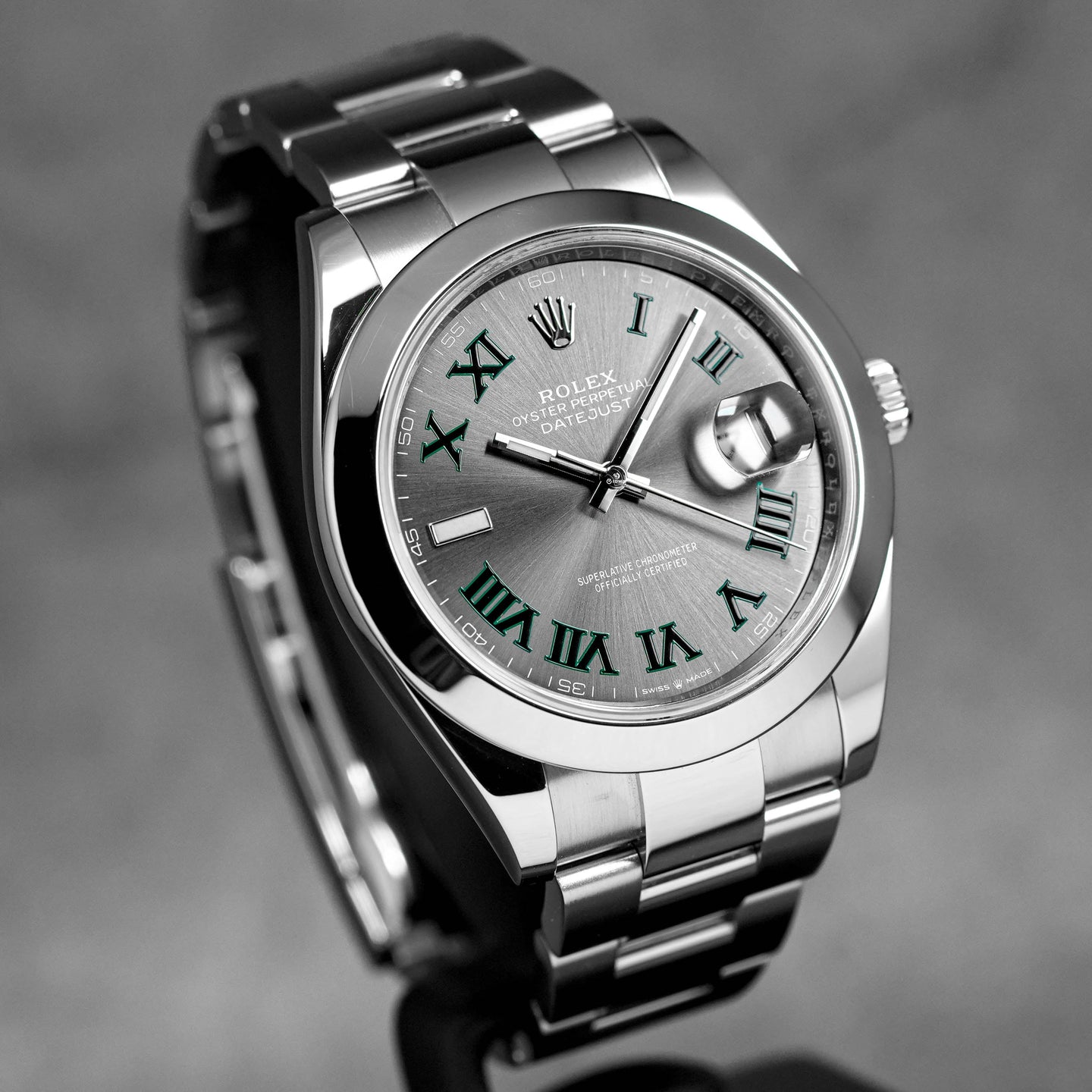 DATEJUST 41MM WIMBLEDON DIAL (2021)