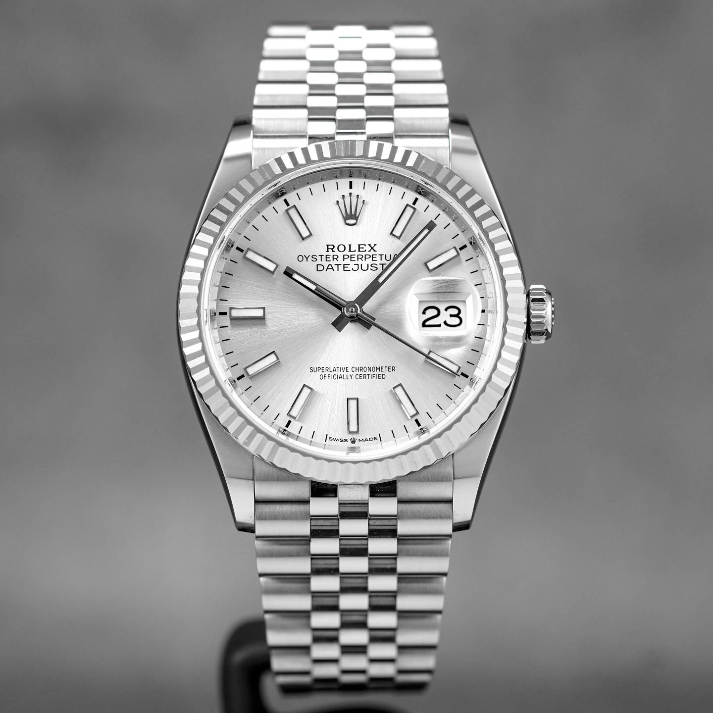 DATEJUST 36MM SILVER DIAL (2023)