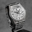 DAYDATE 36MM 118389 WHITEGOLD SILVER METEORITE DIAL DIAMOND SET BEZEL (WATCH ONLY)