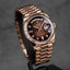 DAYDATE 36MM ROSEGOLD BROWN OMBRE DIAMOND DIAL (2022)