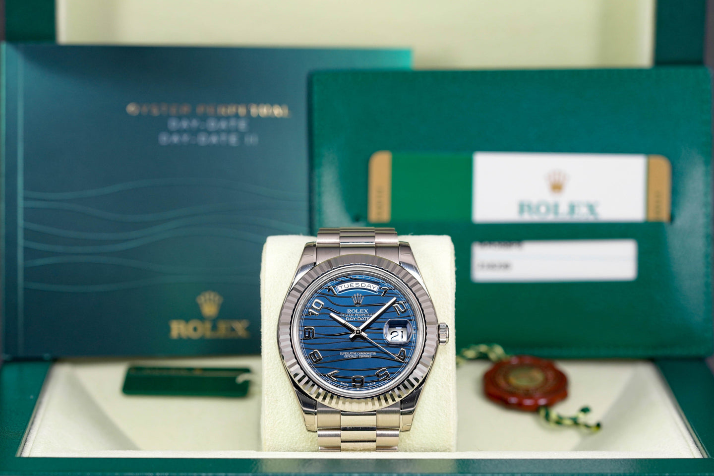 Harga Rolex Daydate II Blue Wave Indonesia