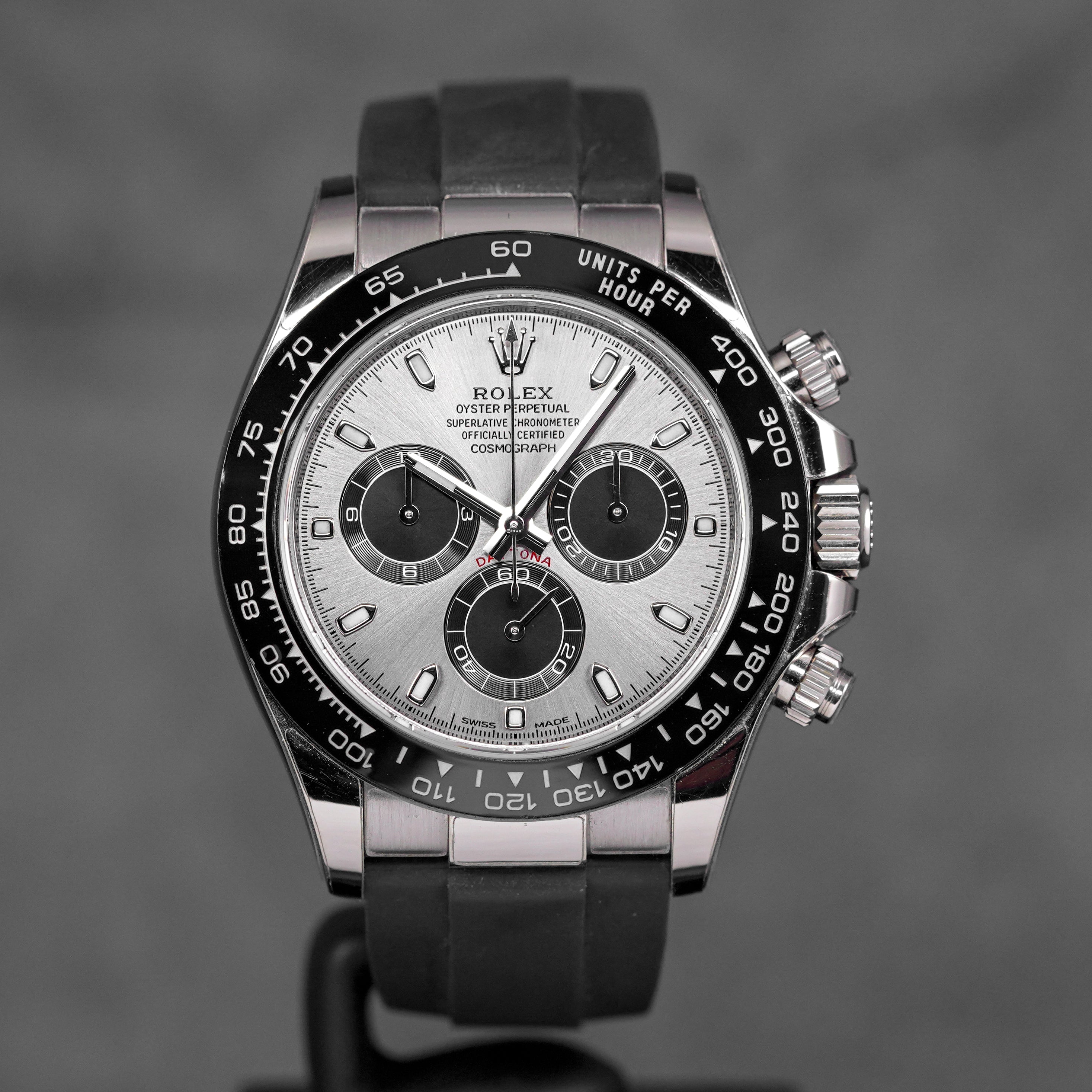 DAYTONA OYSTERFLEX WHITEGOLD GREY DIAL (2020)