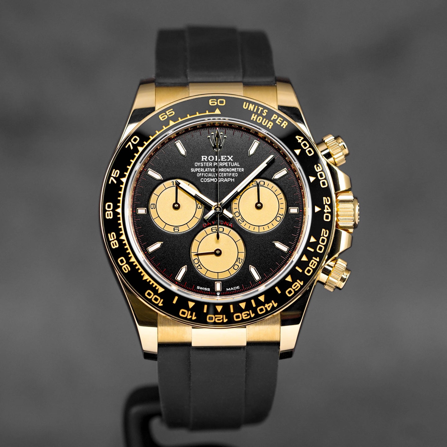 DAYTONA OYSTERFLEX YELLOWGOLD 'PAUL NEWMAN' RING BEZEL (2023)