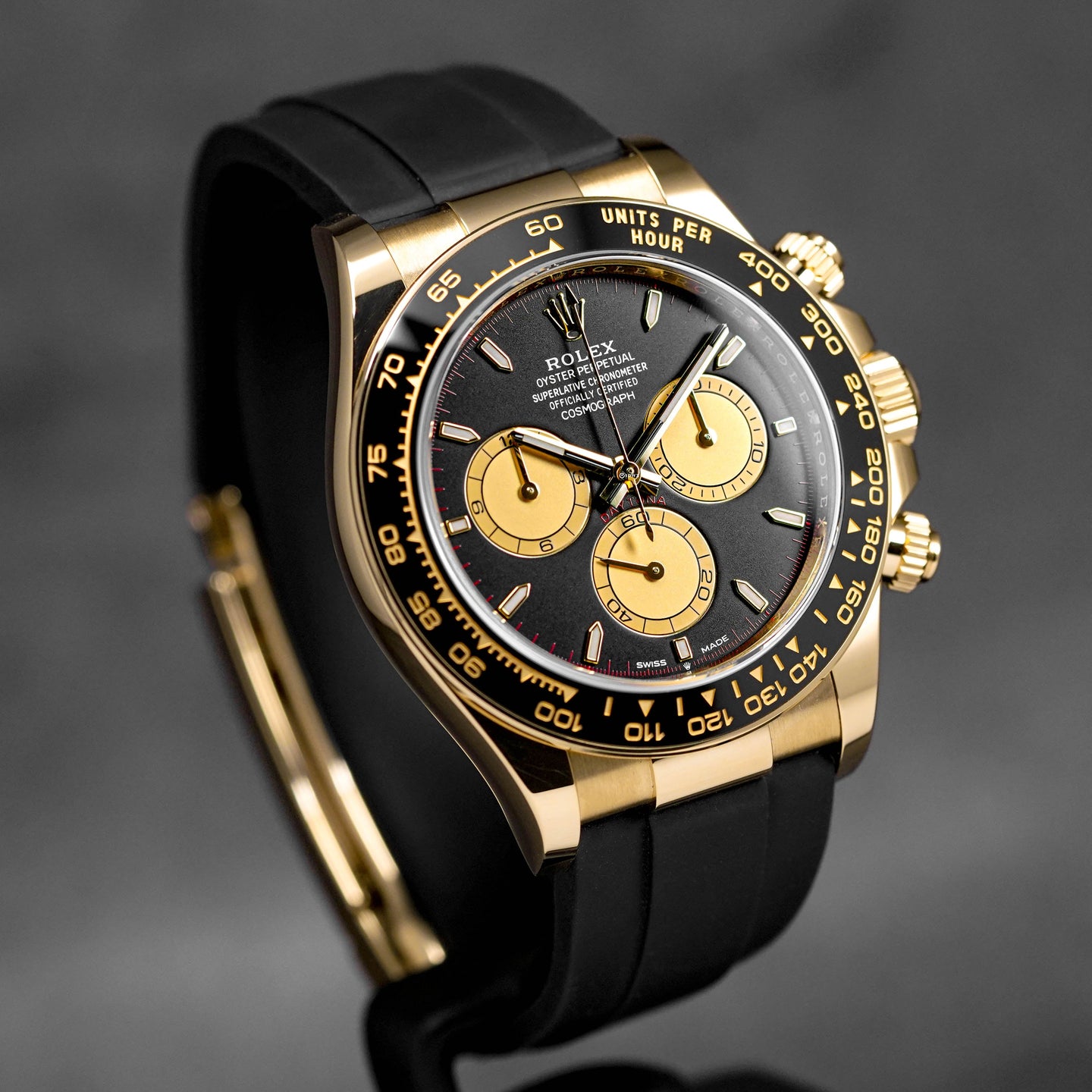 DAYTONA OYSTERFLEX YELLOWGOLD 'PAUL NEWMAN' RING BEZEL (2023)