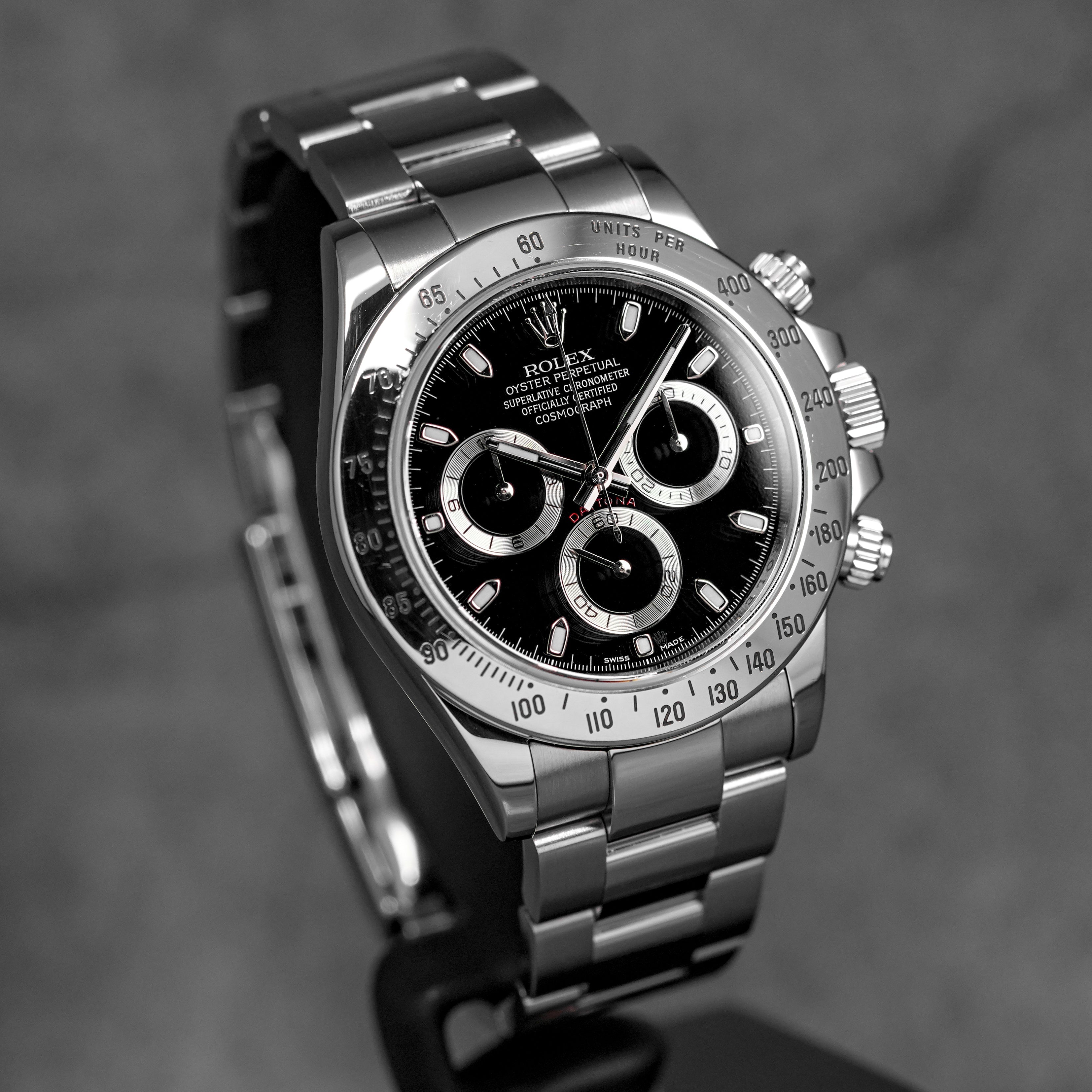 DAYTONA STEEL BLACK DIAL (2011)