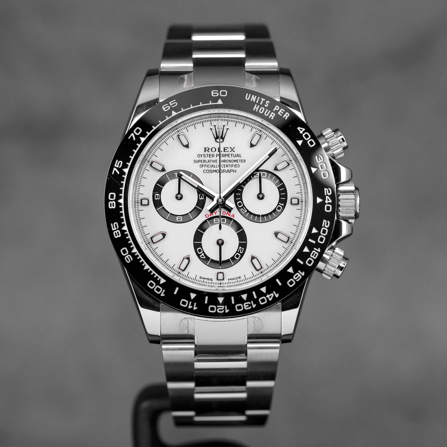 DAYTONA WHITE PANDA DIAL CERAMIC BEZEL (2019)