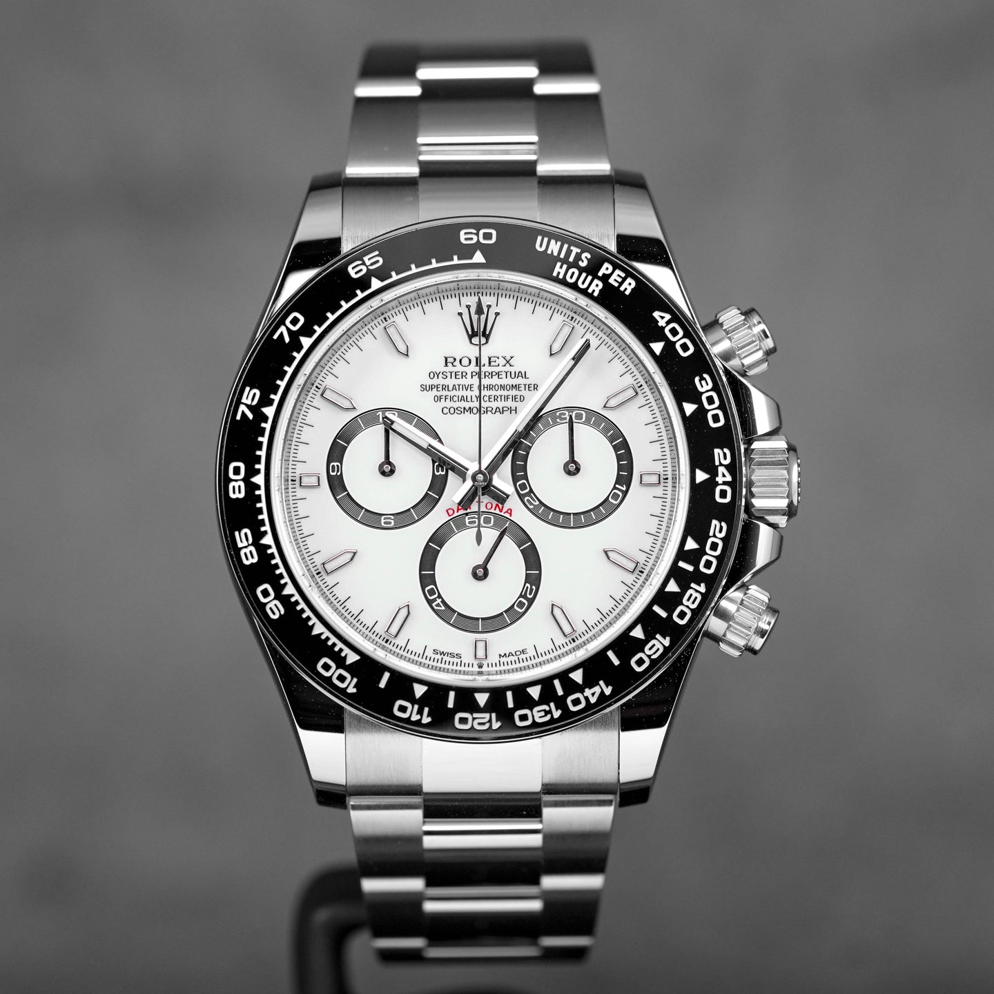 DAYTONA CERAMIC WHITE PANDA RING BEZEL (2024)