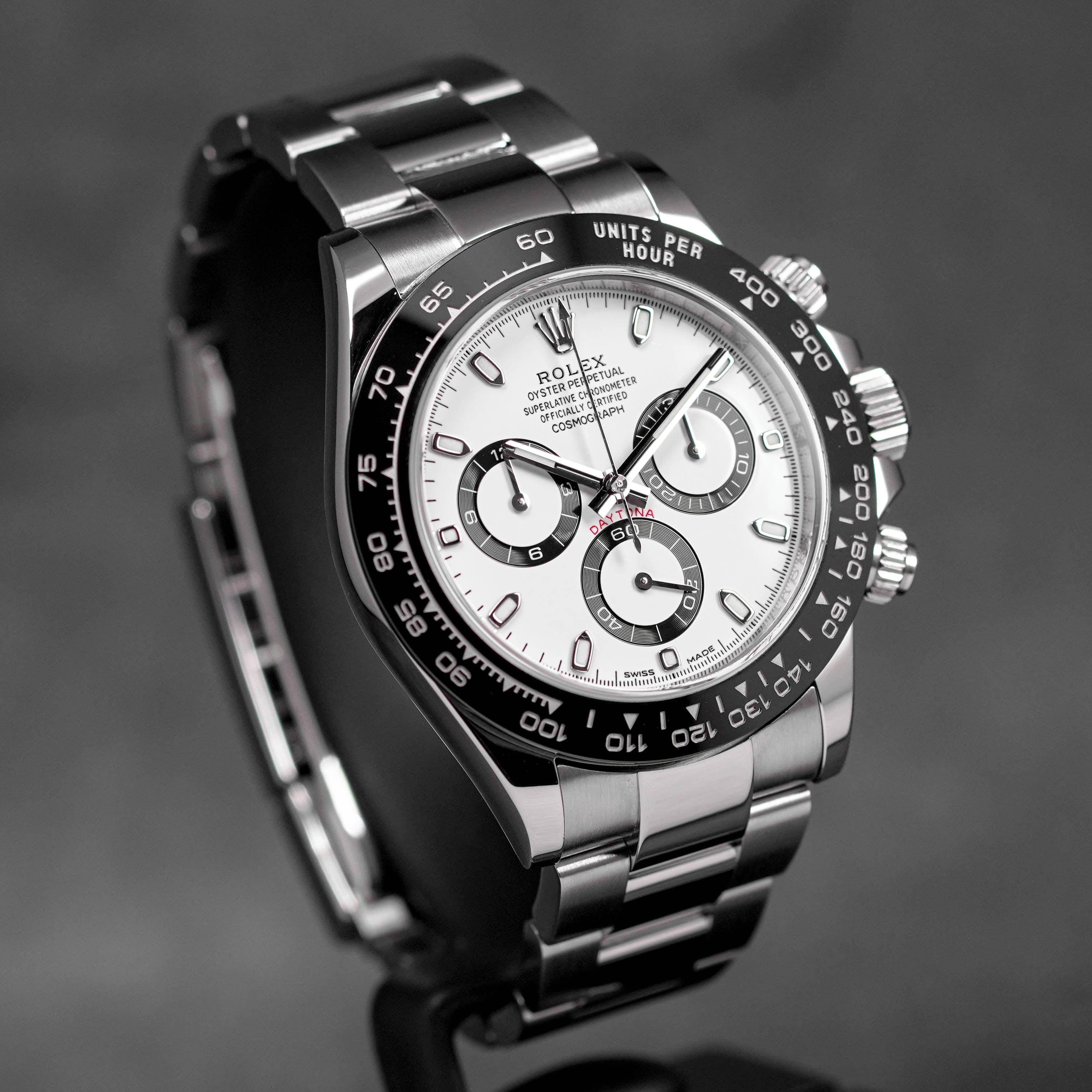 DAYTONA WHITE PANDA DIAL CERAMIC BEZEL (2017)