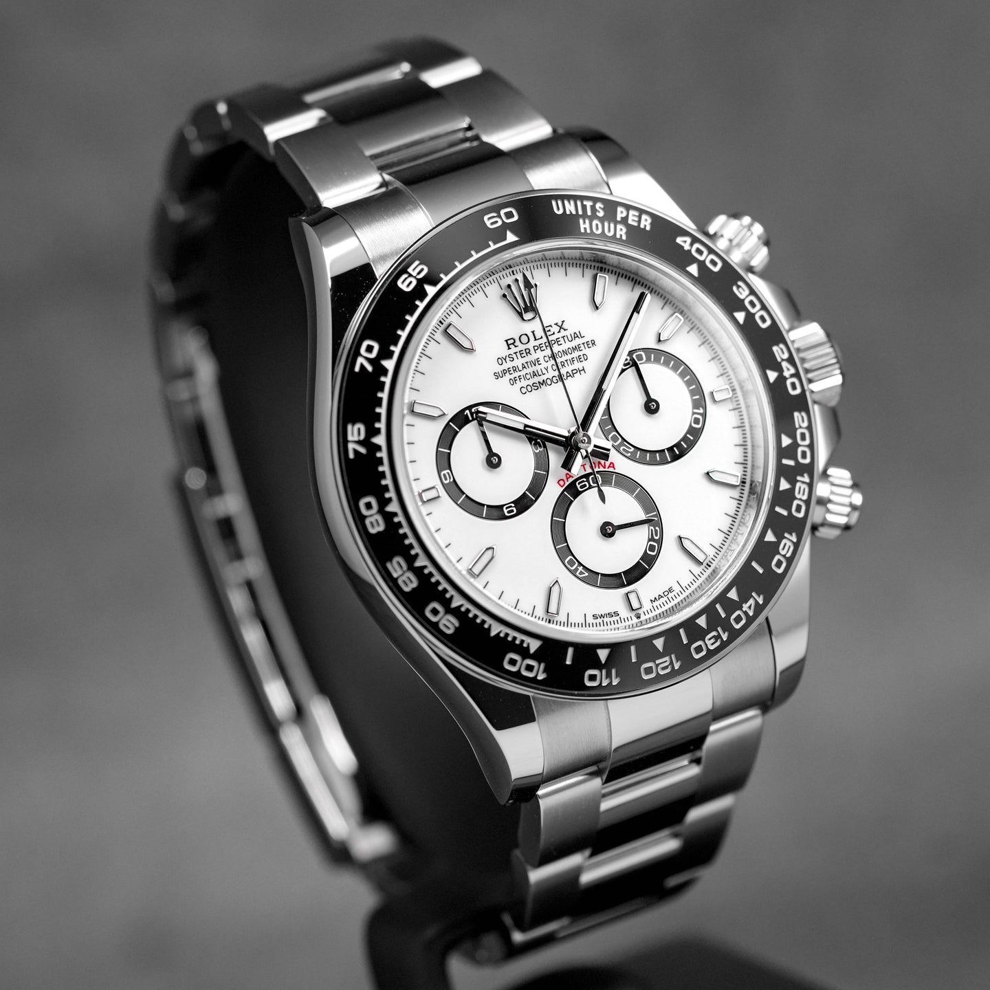 DAYTONA CERAMIC WHITE PANDA RING BEZEL (2024)