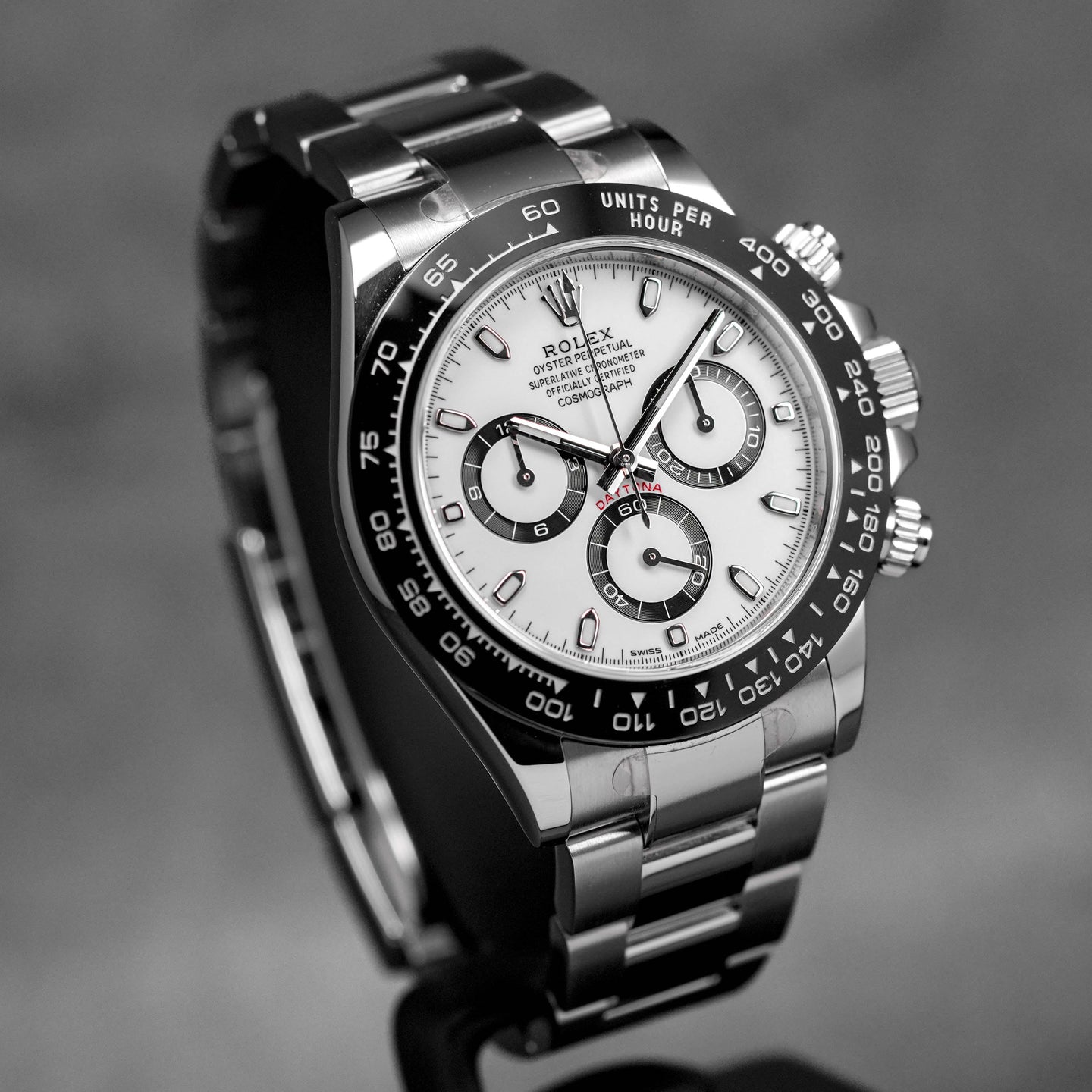 DAYTONA WHITE PANDA DIAL CERAMIC BEZEL (2019)