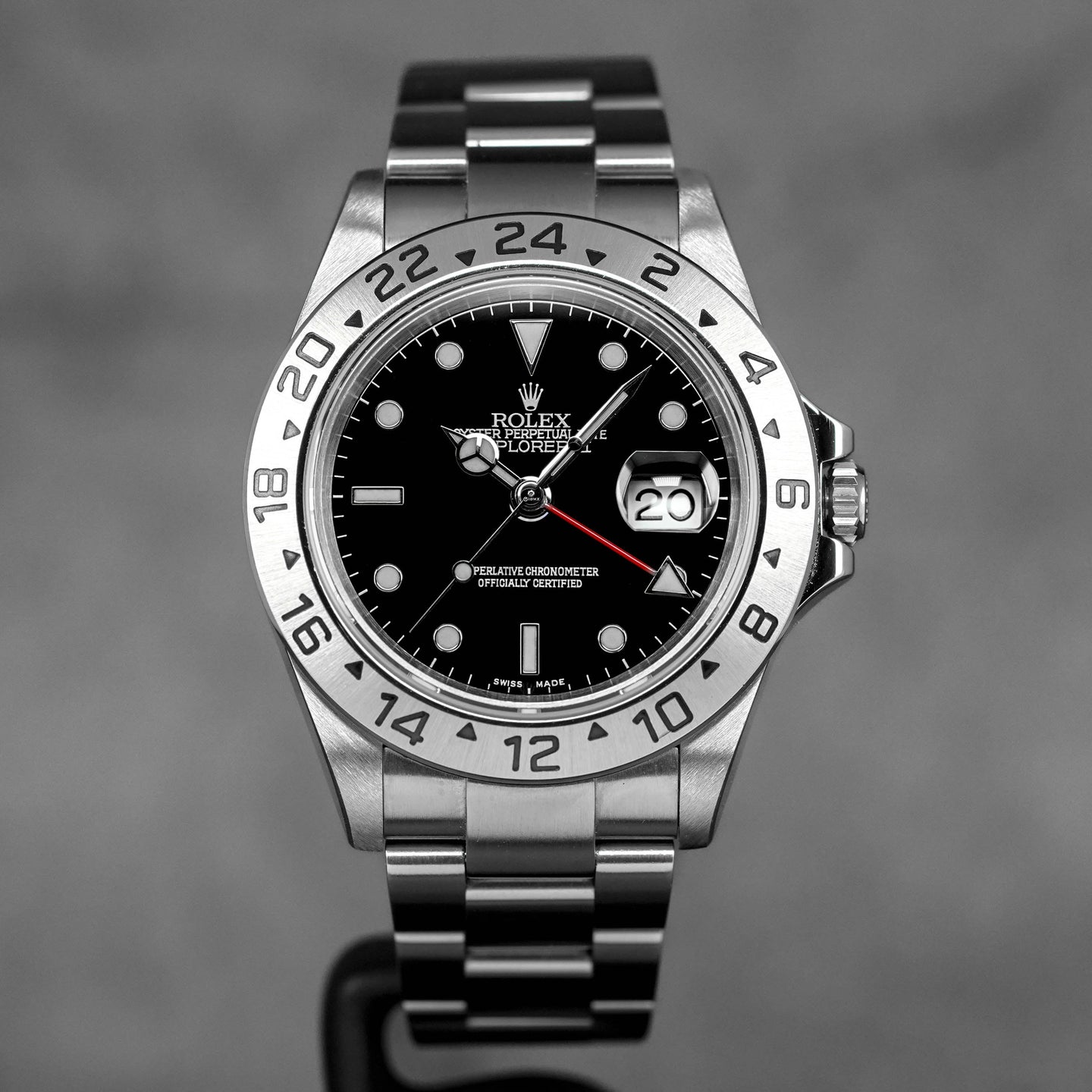 EXPLORER-II 16570 BLACK DIAL (2004)