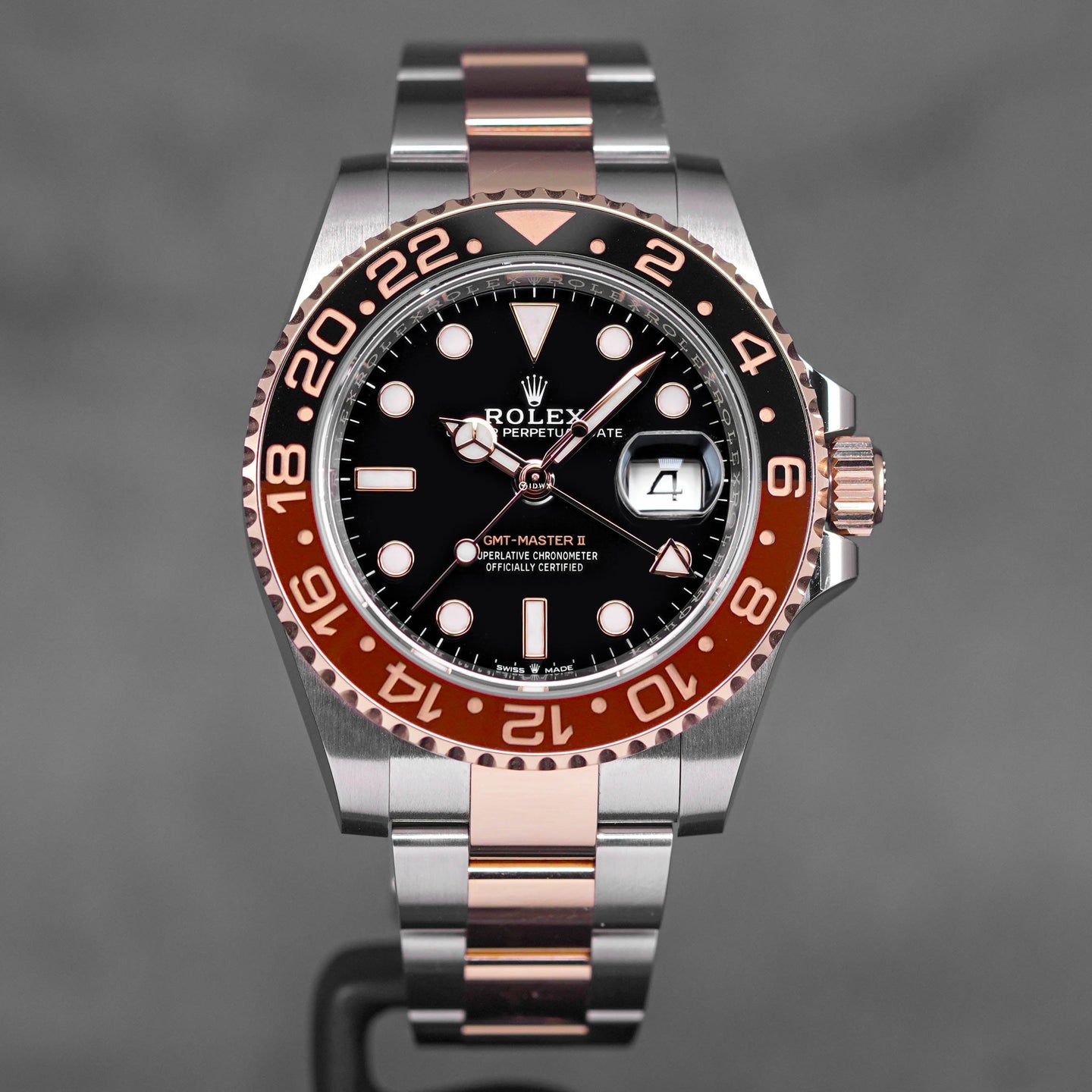 GMT MASTER-II ROOTBEER TWOTONE ROSEGOLD (2019)