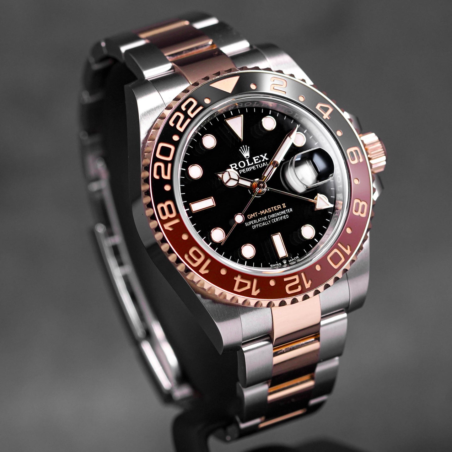 GMT MASTER-II ROOTBEER TWOTONE ROSEGOLD (2019)