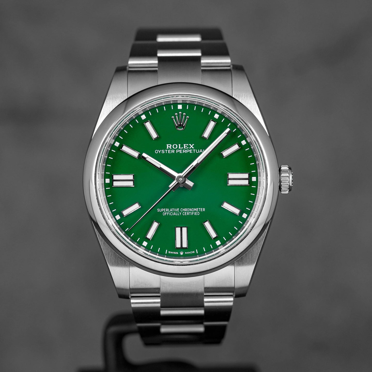 OYSTER PERPETUAL 41MM GREEN DIAL (2024)