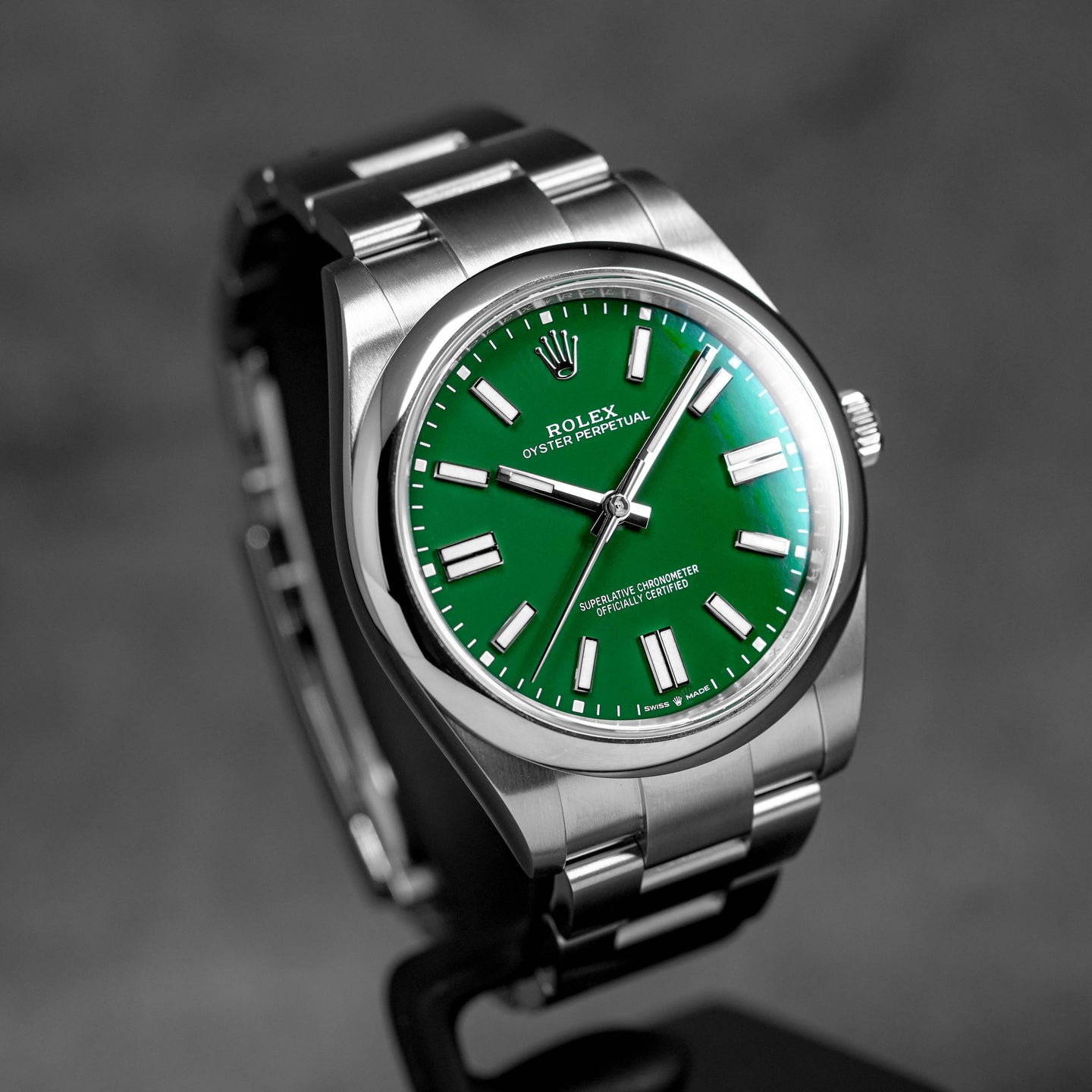 OYSTER PERPETUAL 41MM GREEN DIAL (2024)