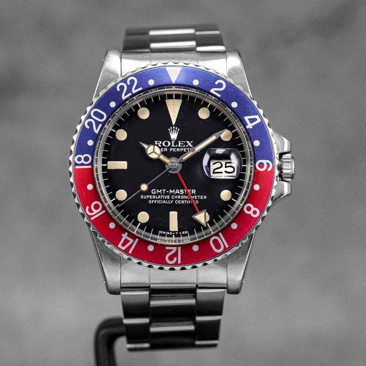 GMT MASTER PEPSI 1675 'SWISS T DIAL' (WATCH ONLY)