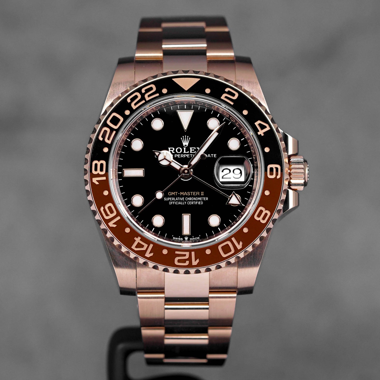 GMT MASTER-II ROOTBEER ROSEGOLD (2024)