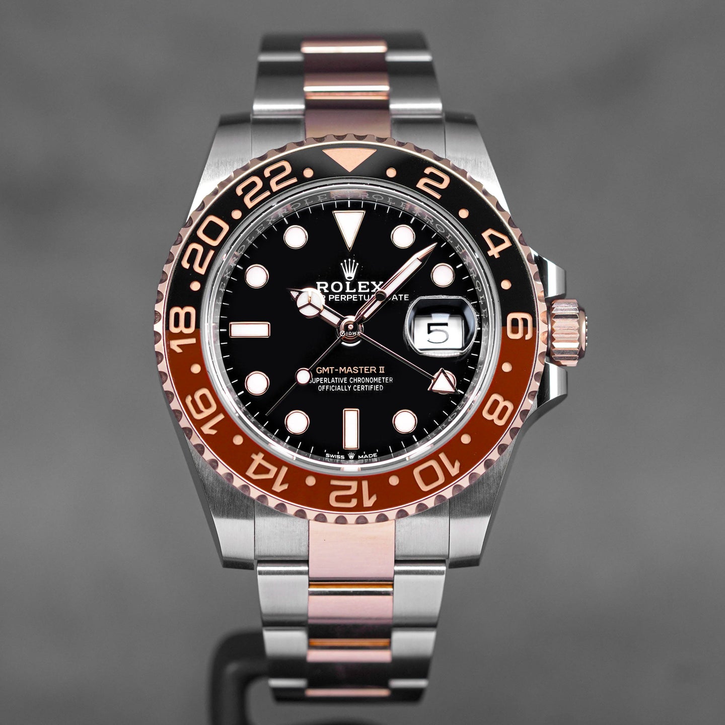 GMT MASTER-II ROOTBEER TWOTONE ROSEGOLD (2021)