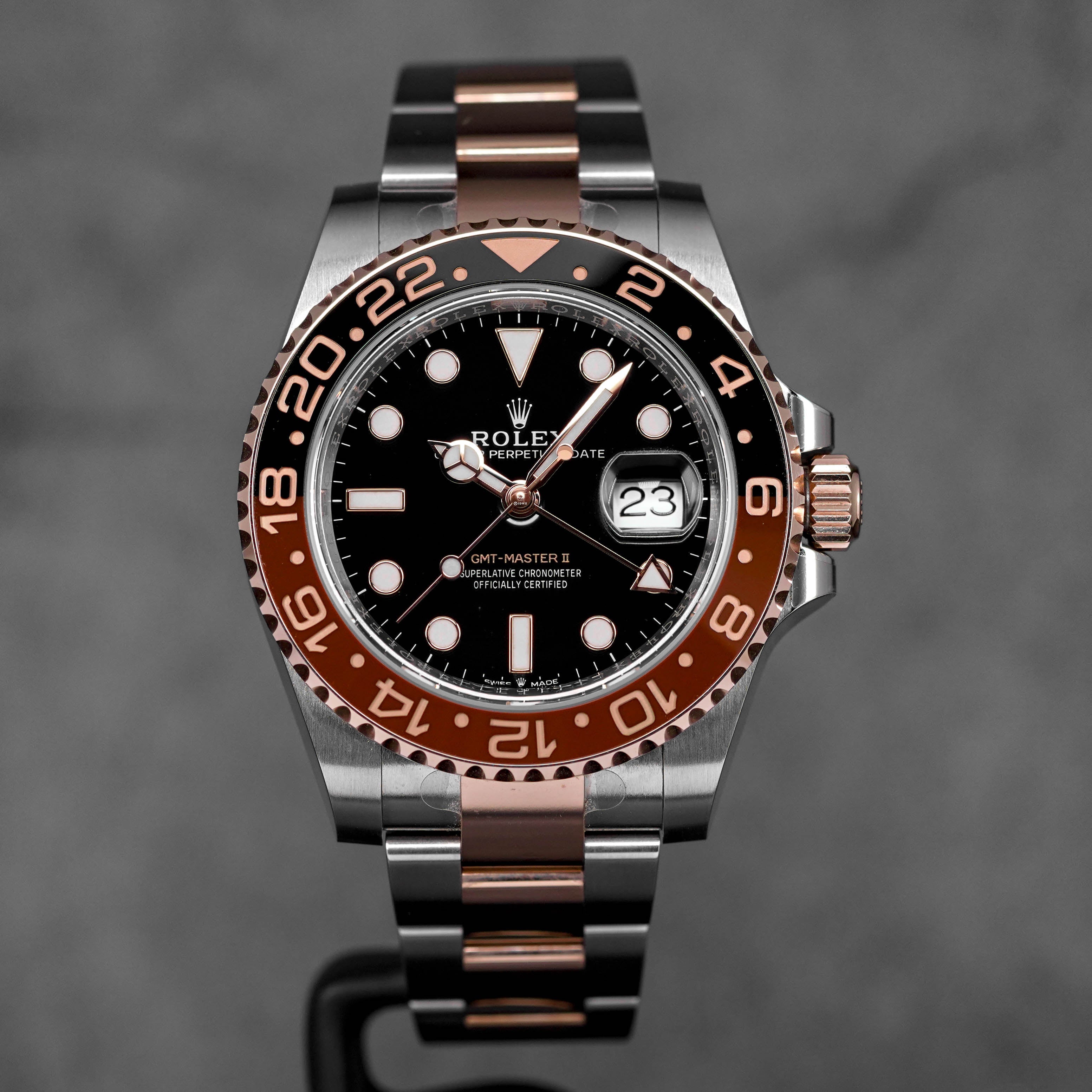 GMT MASTER-II ROOTBEER TWOTONE ROSEGOLD (2018)