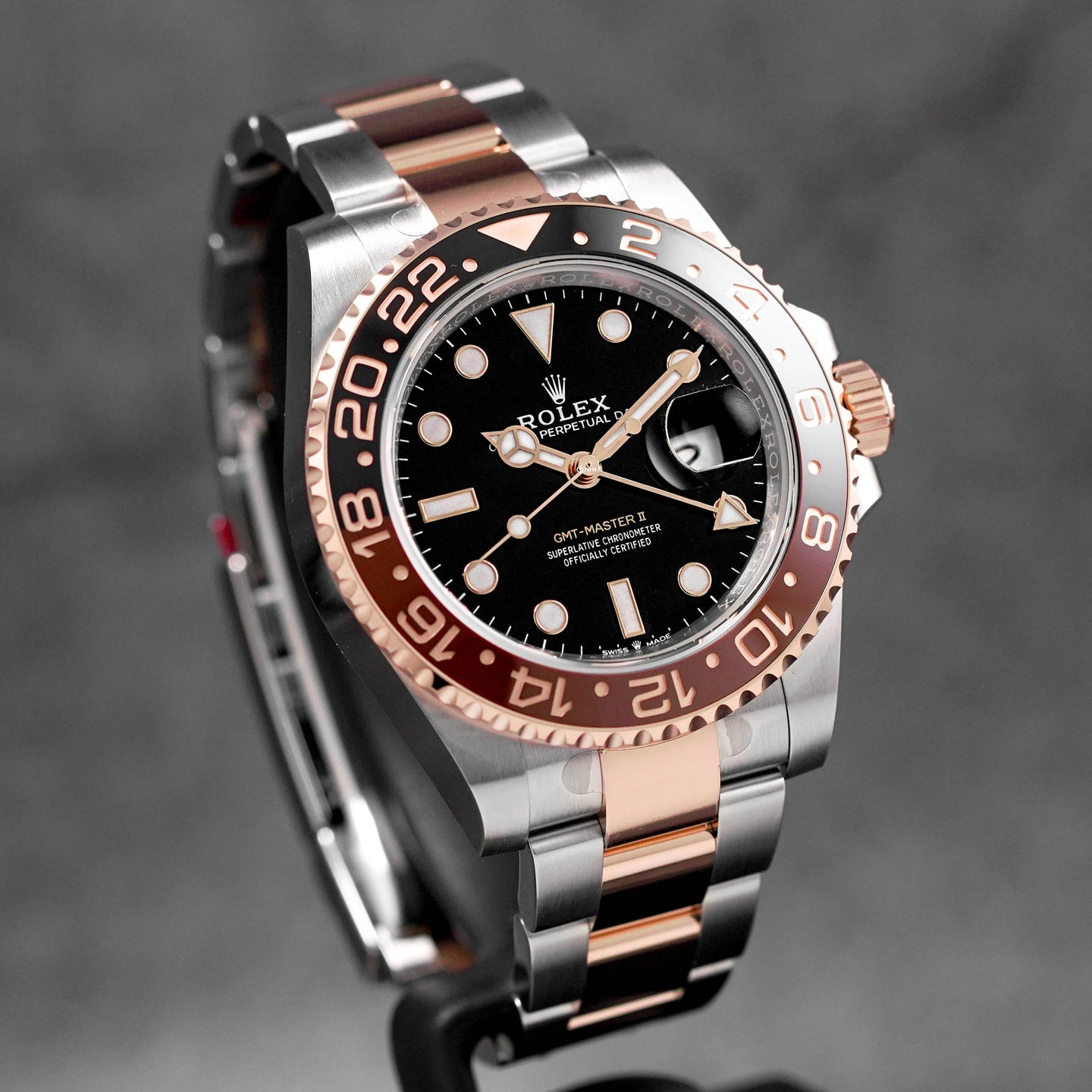 GMT MASTER-II ROOTBEER TWOTONE ROSEGOLD (2024)