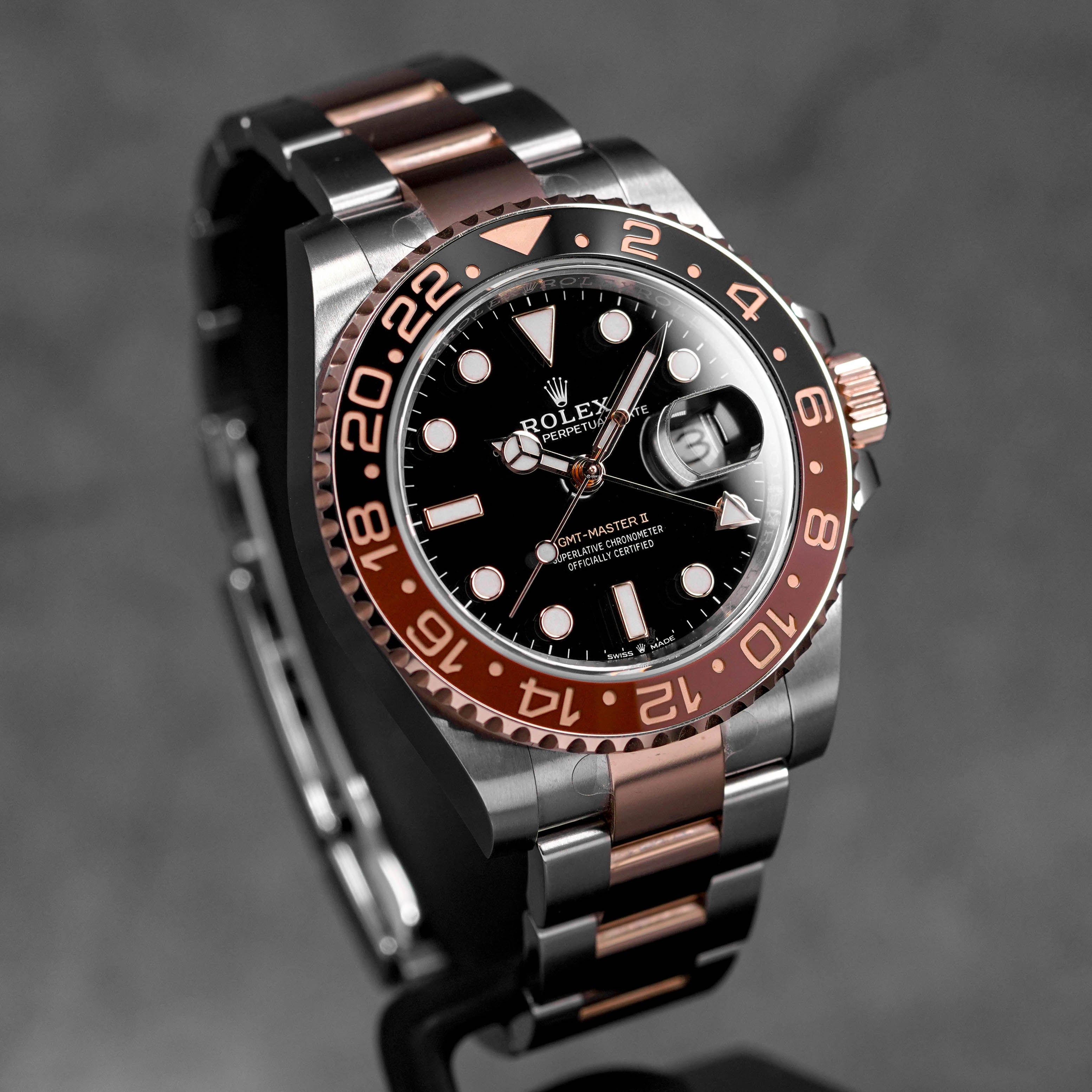 GMT MASTER-II ROOTBEER TWOTONE ROSEGOLD (2018)