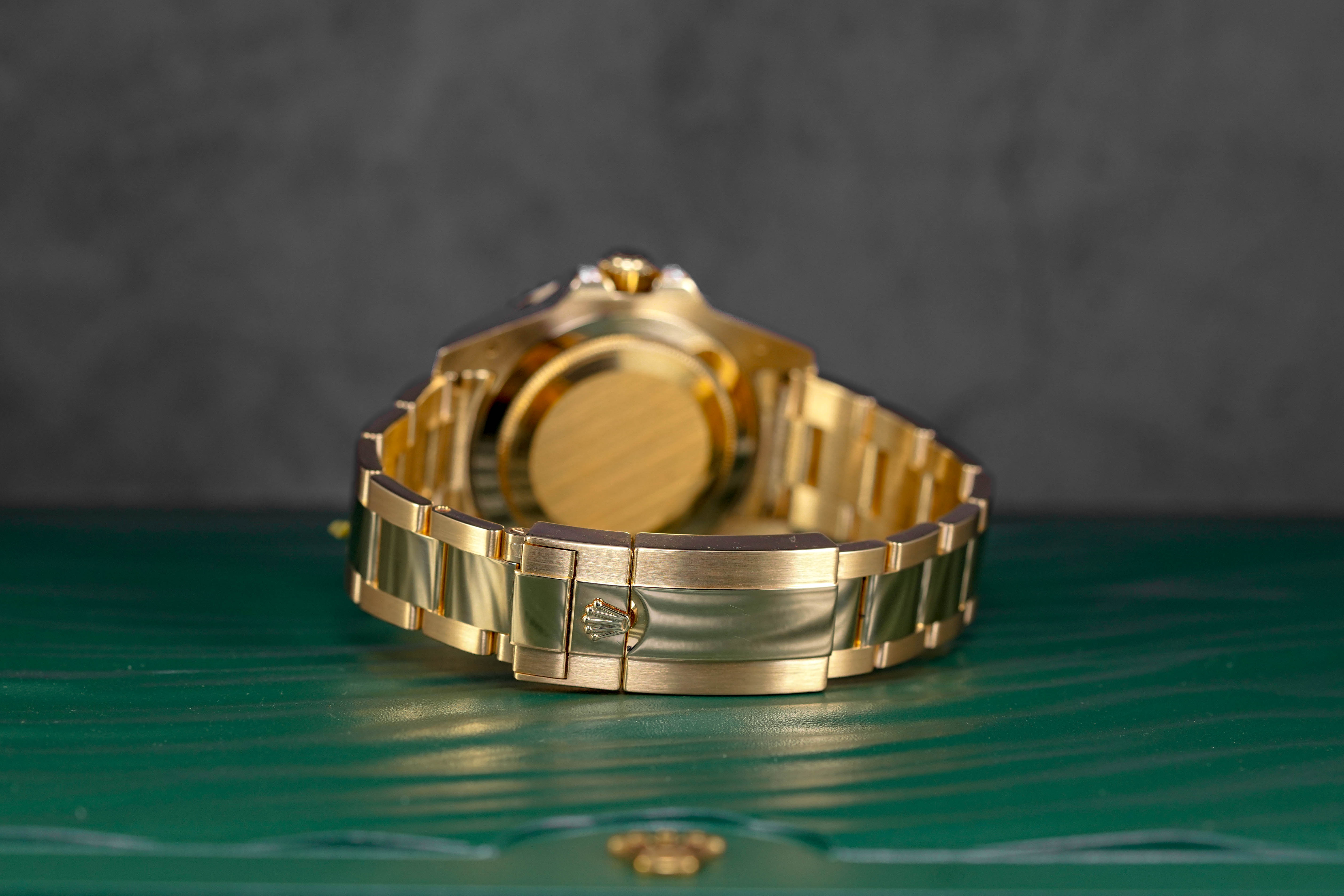 Yellow Gold Gmt Master Saru ROLEX GMT MASTER-II 'SARU' YELLOWGOLD