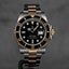 SUBMARINER DATE 40MM TWOTONE YELLOWGOLD BLACK DIAL (2018)