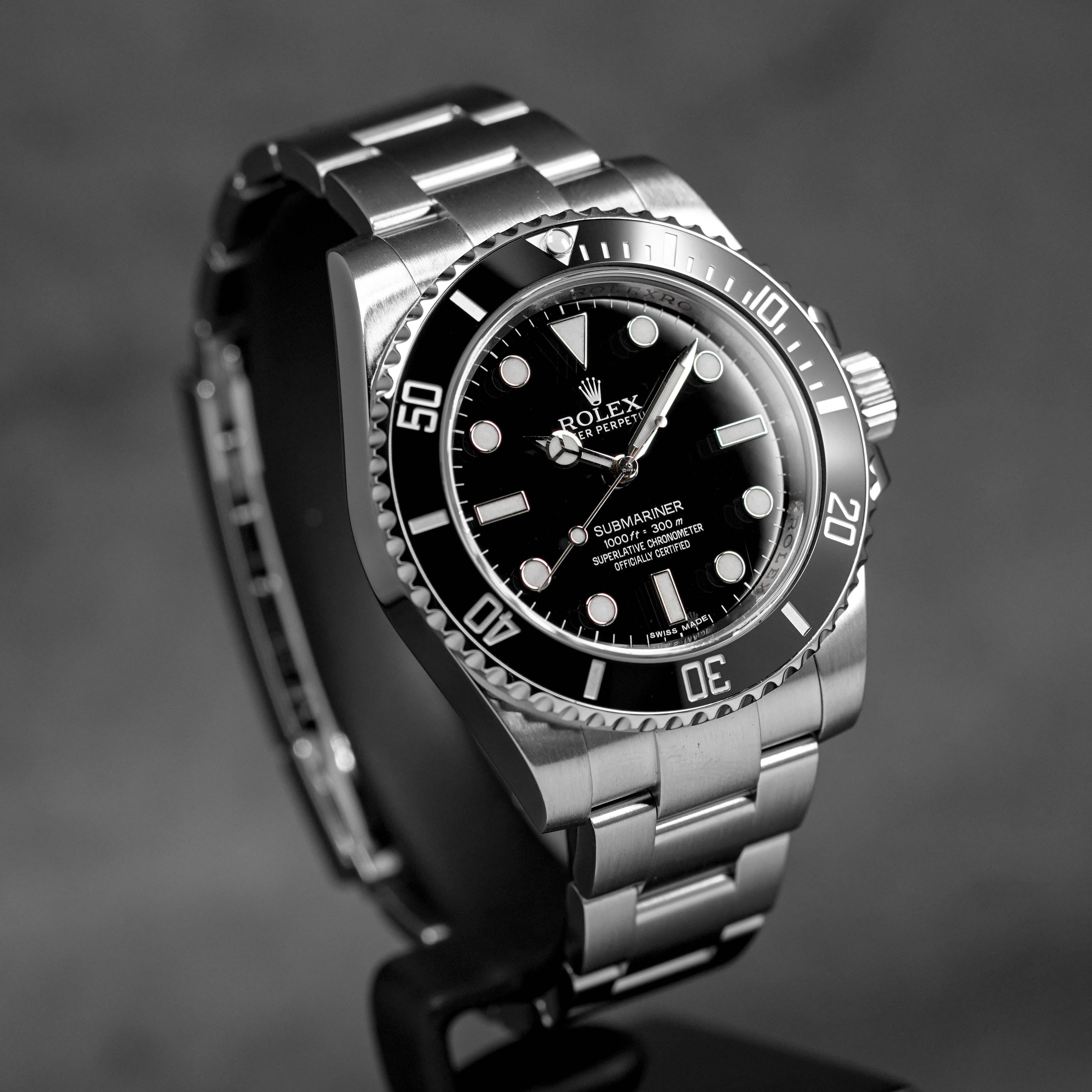 ROLEX SUBMARINER NO DATE 40MM (2014) – ONELUXE